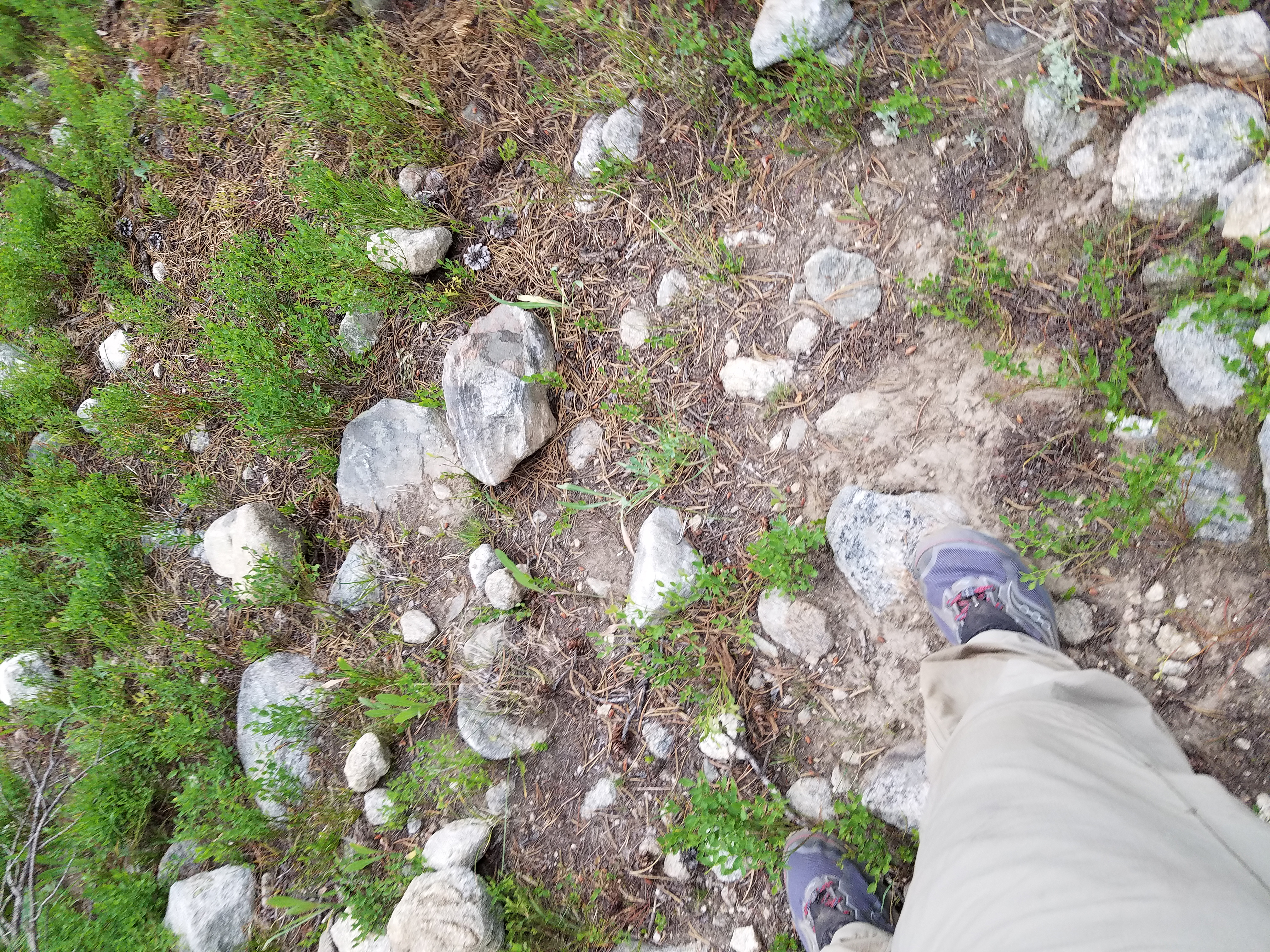 2017 Wind River Trip - Day 2 - Boulder Lake to Mt. Victor Basecamp (17.53 Miles, 4003 ft. Climb) (Wind River Range, Wyoming) 