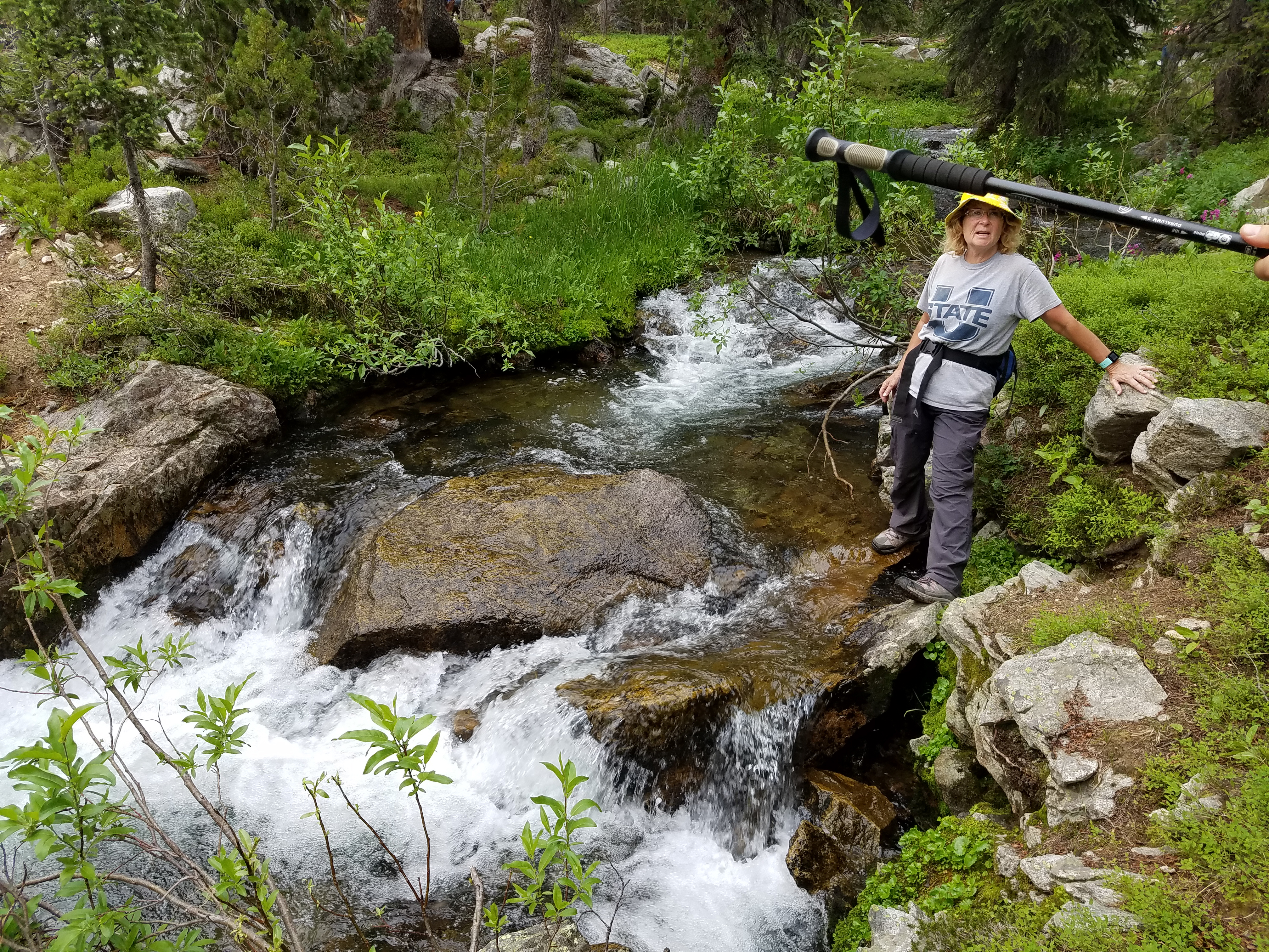 2017 Wind River Trip - Day 2 - Boulder Lake to Mt. Victor Basecamp (17.53 Miles, 4003 ft. Climb) (Wind River Range, Wyoming) 