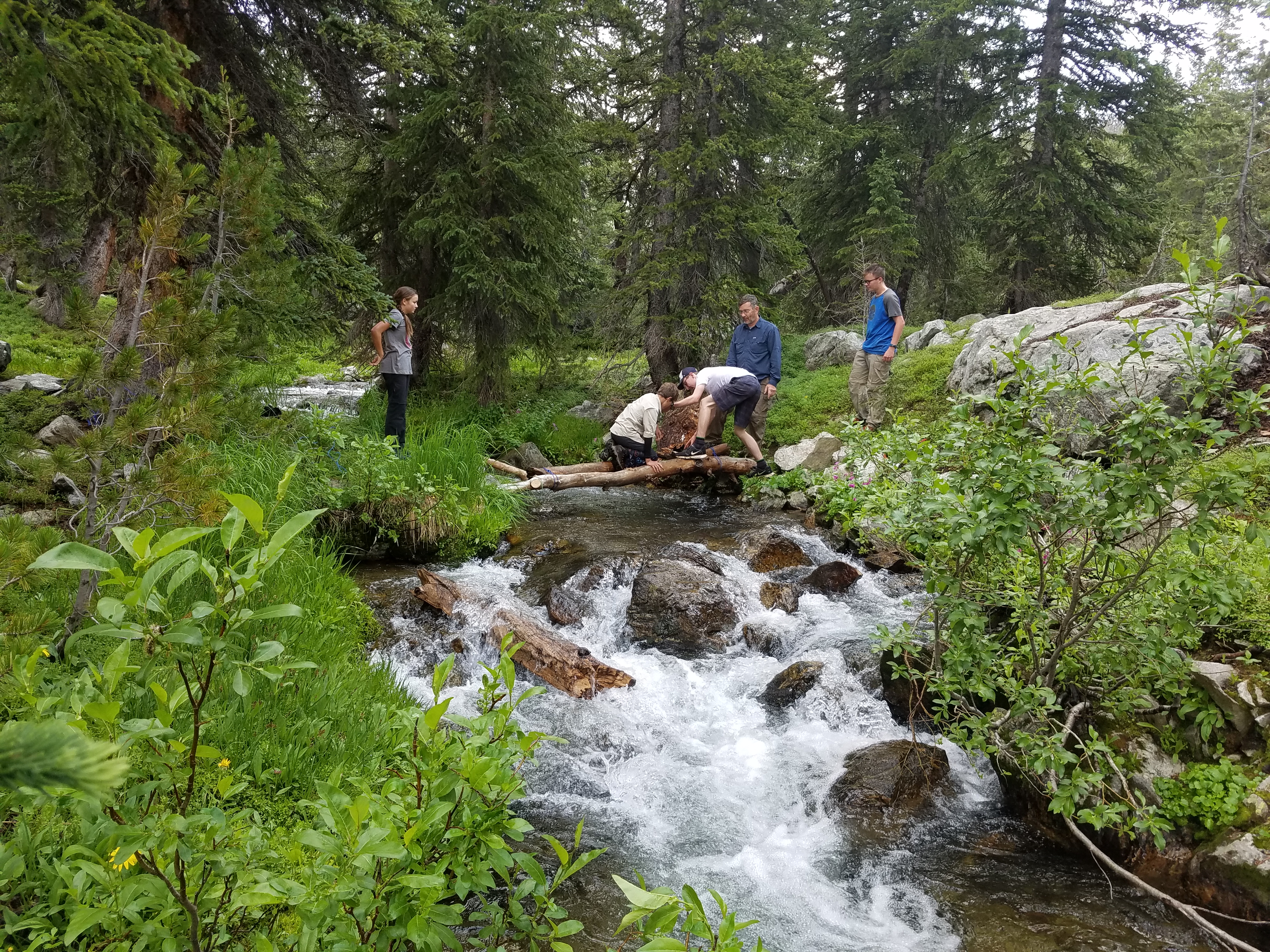 2017 Wind River Trip - Day 3 - Setting up Camp, Hailstorm, Fishing at Victor Lake, Swimming Like A Bald Eagle, Fresh Fish for Dinner (Wind River Range, Wyoming)