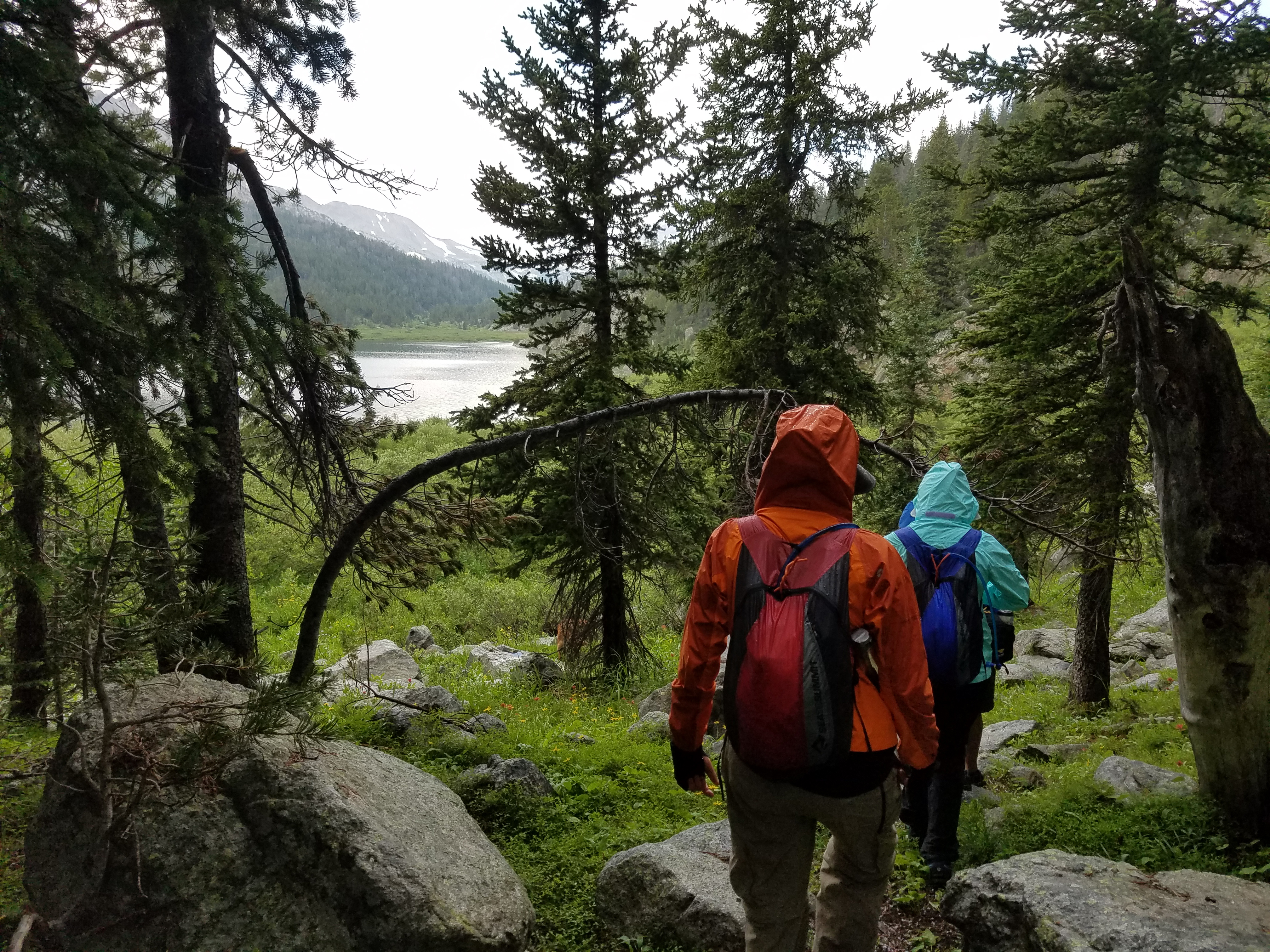 2017 Wind River Trip - Day 3 - Setting up Camp, Hailstorm, Fishing at Victor Lake, Swimming Like A Bald Eagle, Fresh Fish for Dinner (Wind River Range, Wyoming)