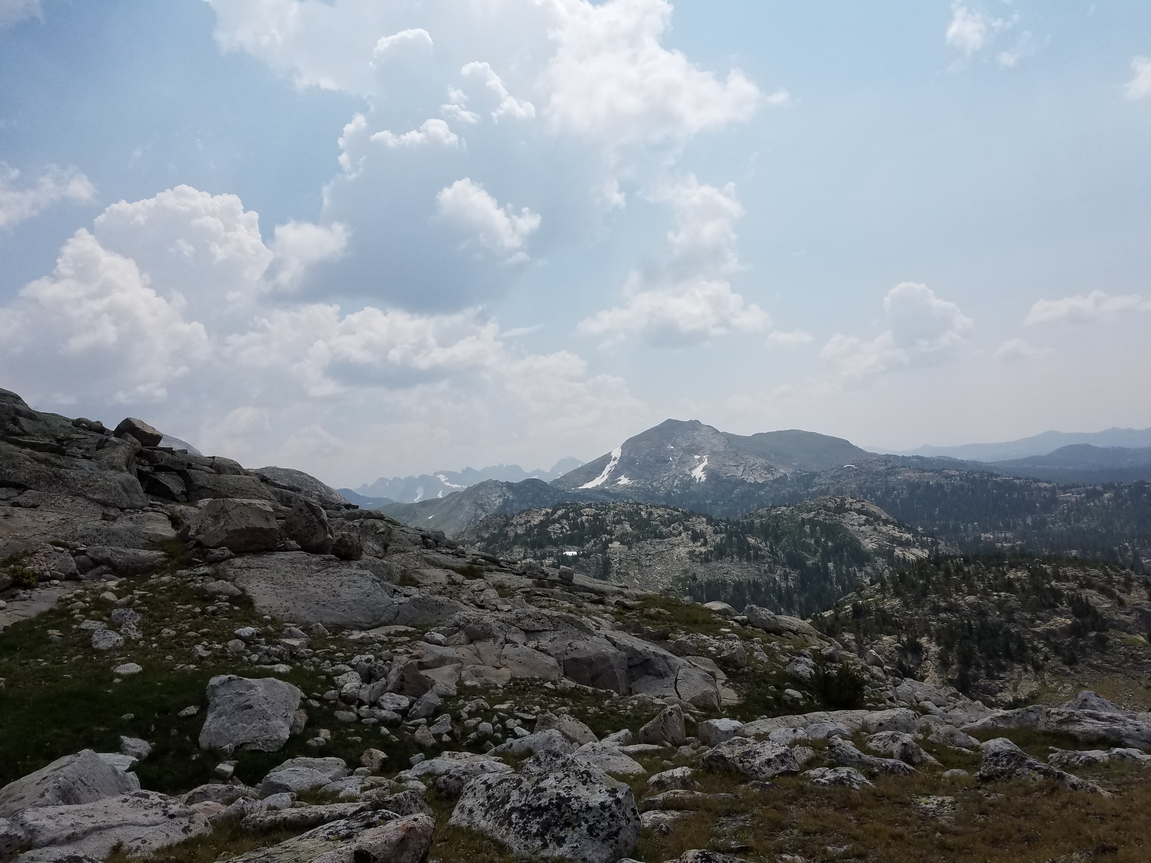 2017 Wind River Trip - Day 4 - Climbing Mount Victor (12,244 ft. Summit), American Pika, Richard's 1978 Fishing License, Mark's 1979 Driving Permit, Meteor Shower (Wind River Range, Wyoming)