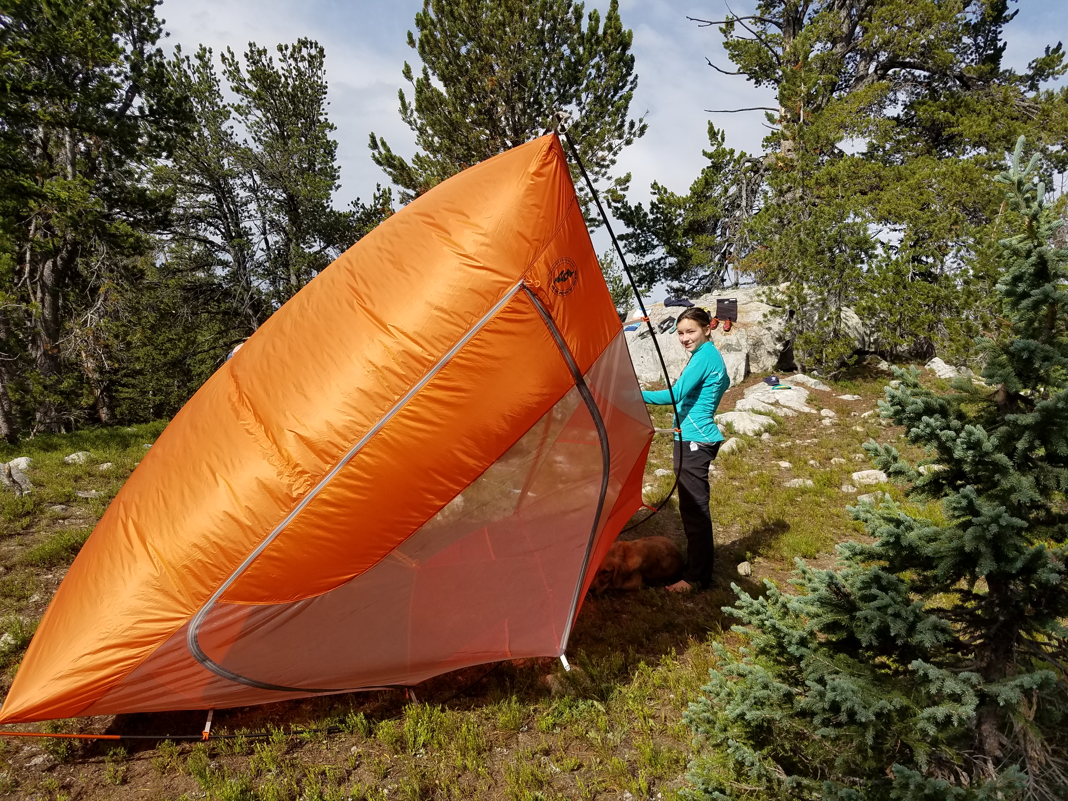 2017 Wind River Trip - Day 7 - Mount Victor Base Camp to Coyote Lake, Zack's Bloody Nose, Old Cabin (Wind River Range, Wyoming)