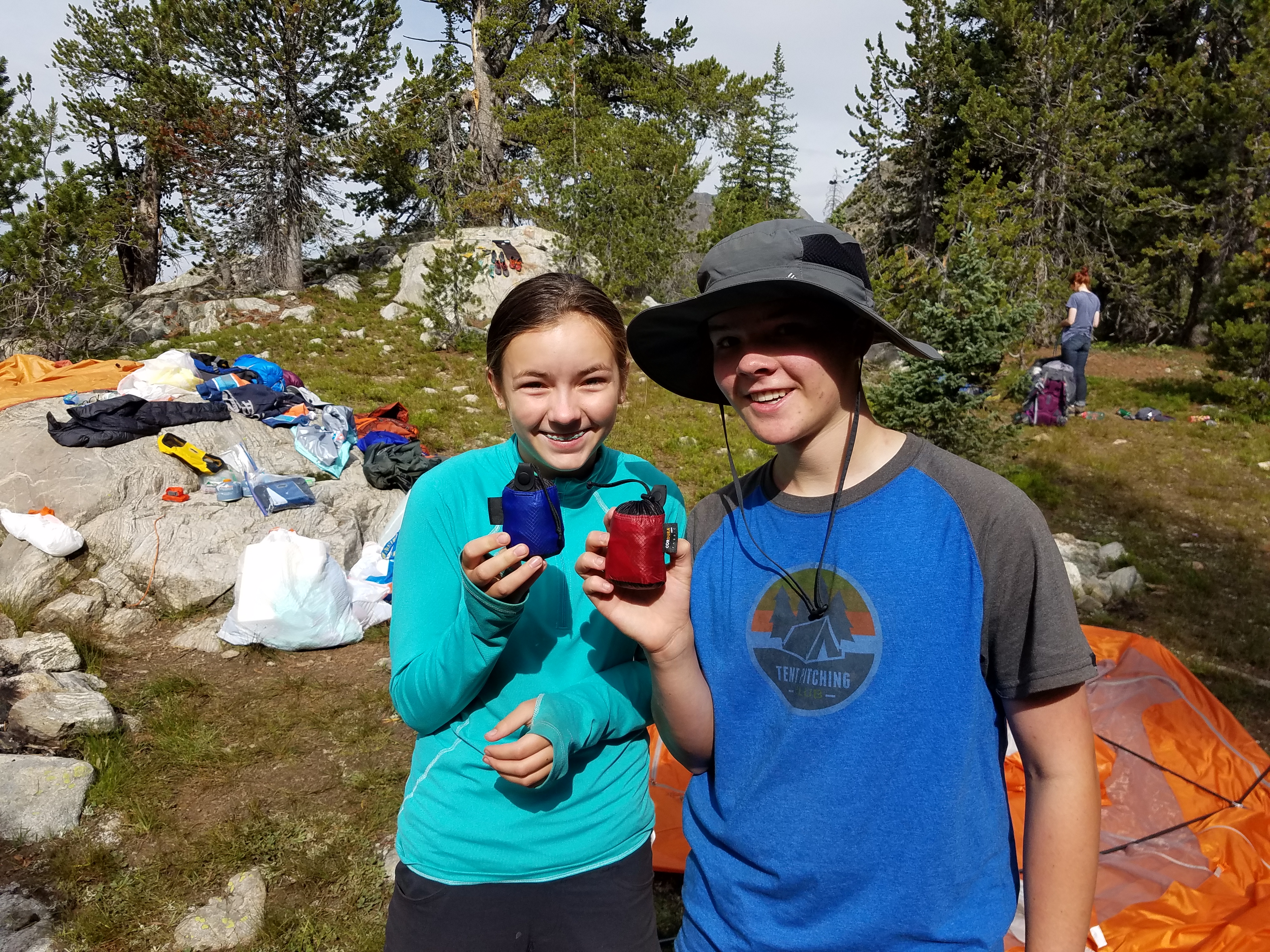 2017 Wind River Trip - Day 7 - Mount Victor Base Camp to Coyote Lake, Zack's Bloody Nose, Old Cabin (Wind River Range, Wyoming)