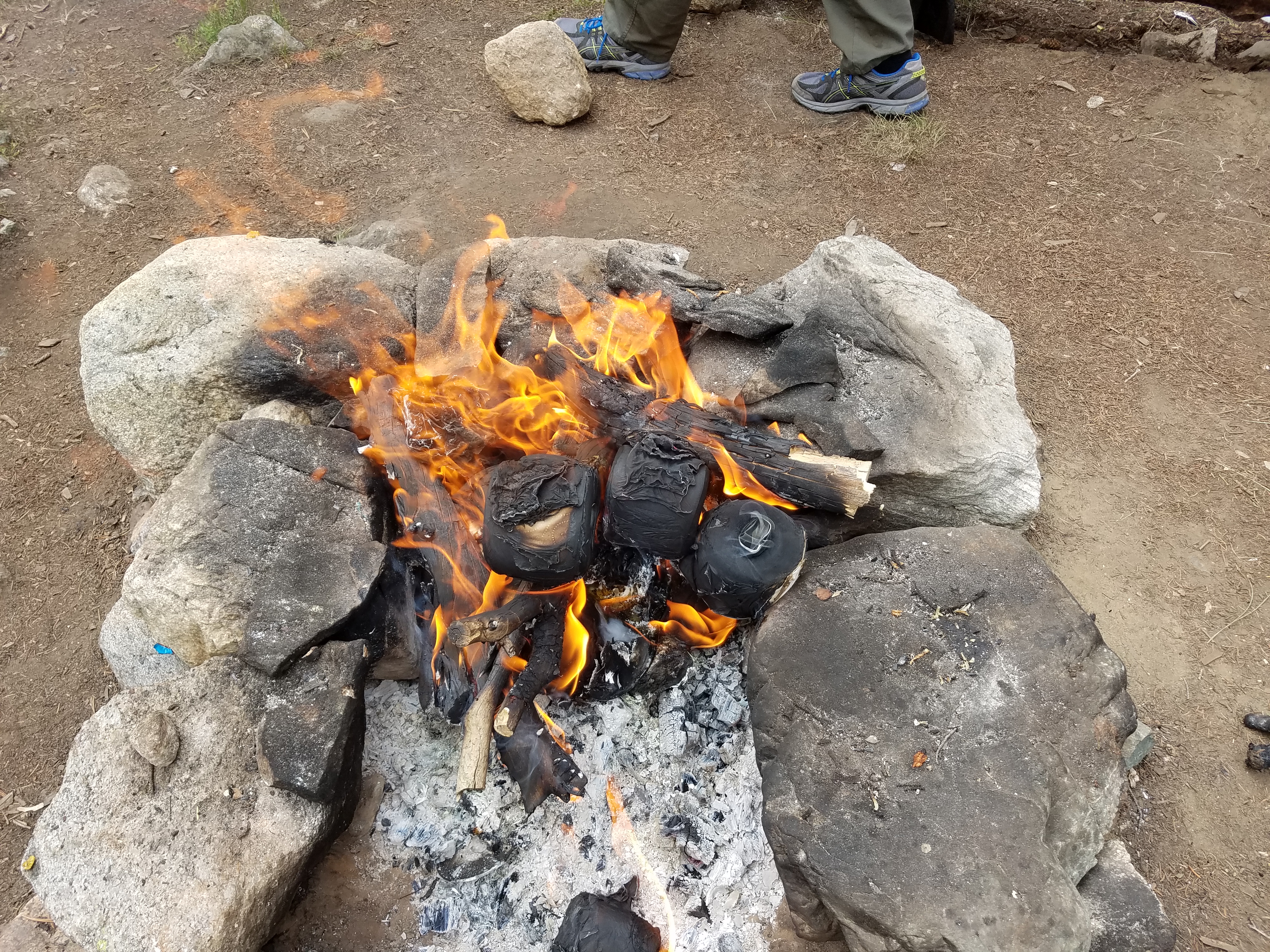 2017 Wind River Trip - Day 7 - Mount Victor Base Camp to Coyote Lake, Zack's Bloody Nose, Old Cabin (Wind River Range, Wyoming)