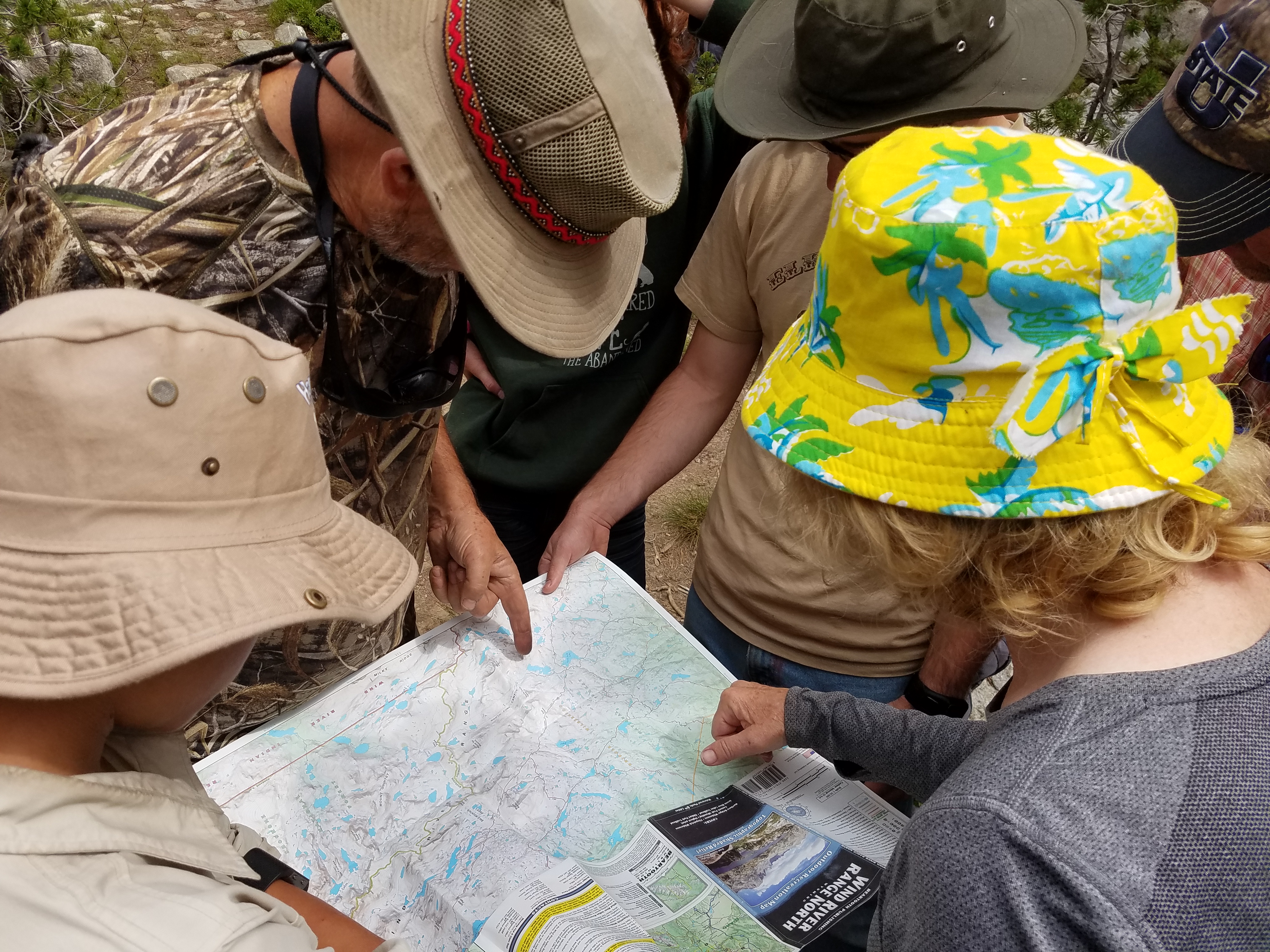 2017 Wind River Trip - Day 7 - Mount Victor Base Camp to Coyote Lake, Zack's Bloody Nose, Old Cabin (Wind River Range, Wyoming)