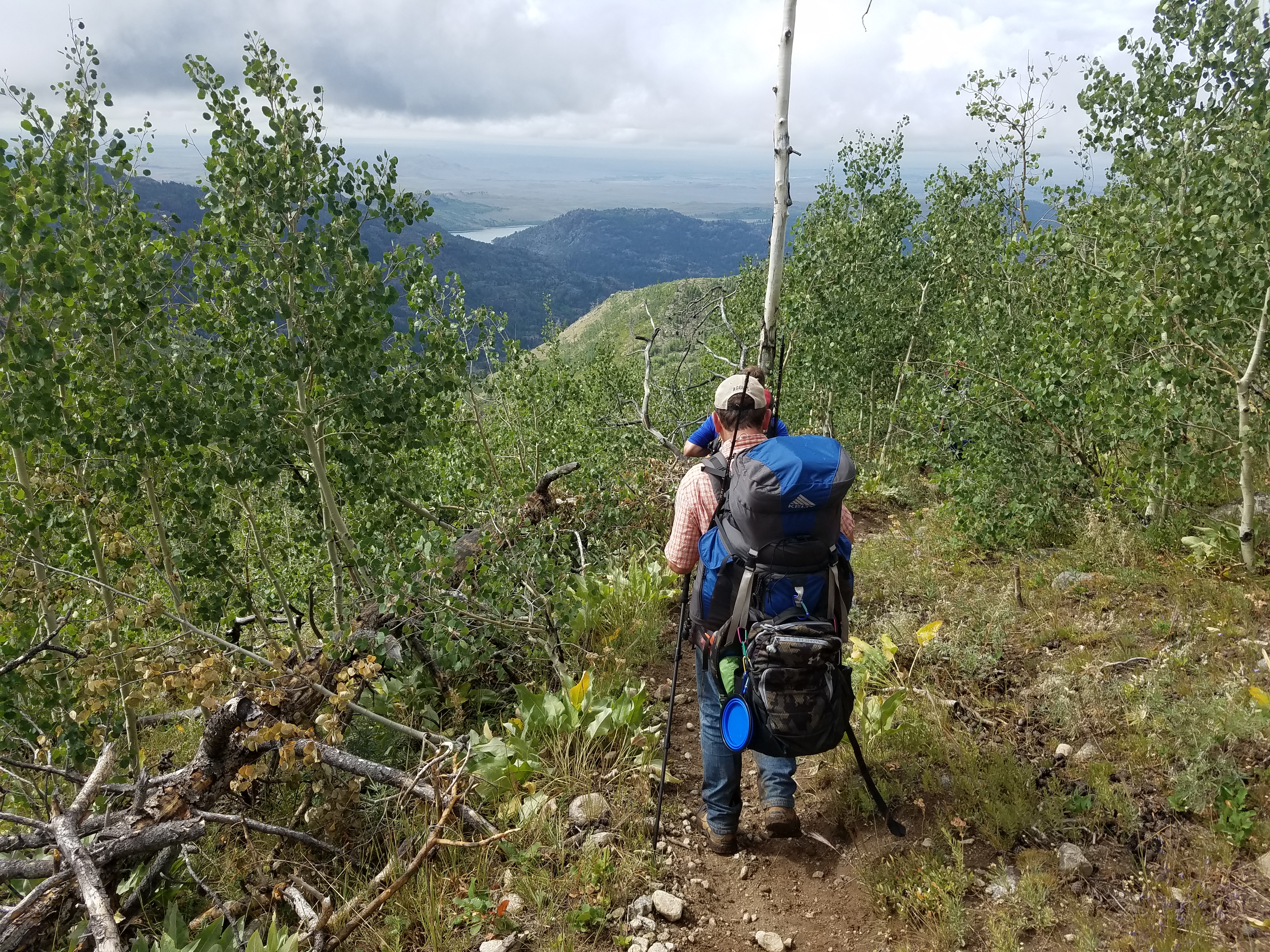 2017 Wind River Trip - Day 8 - Coyote Lake to Boulder Lake, Ethan's Exploding Pillow, Grizzly Bear Challenge, Dead Car Battery & Broken Key, Wind River Brewing Company, Toilet (Wind River Range, Wyoming)