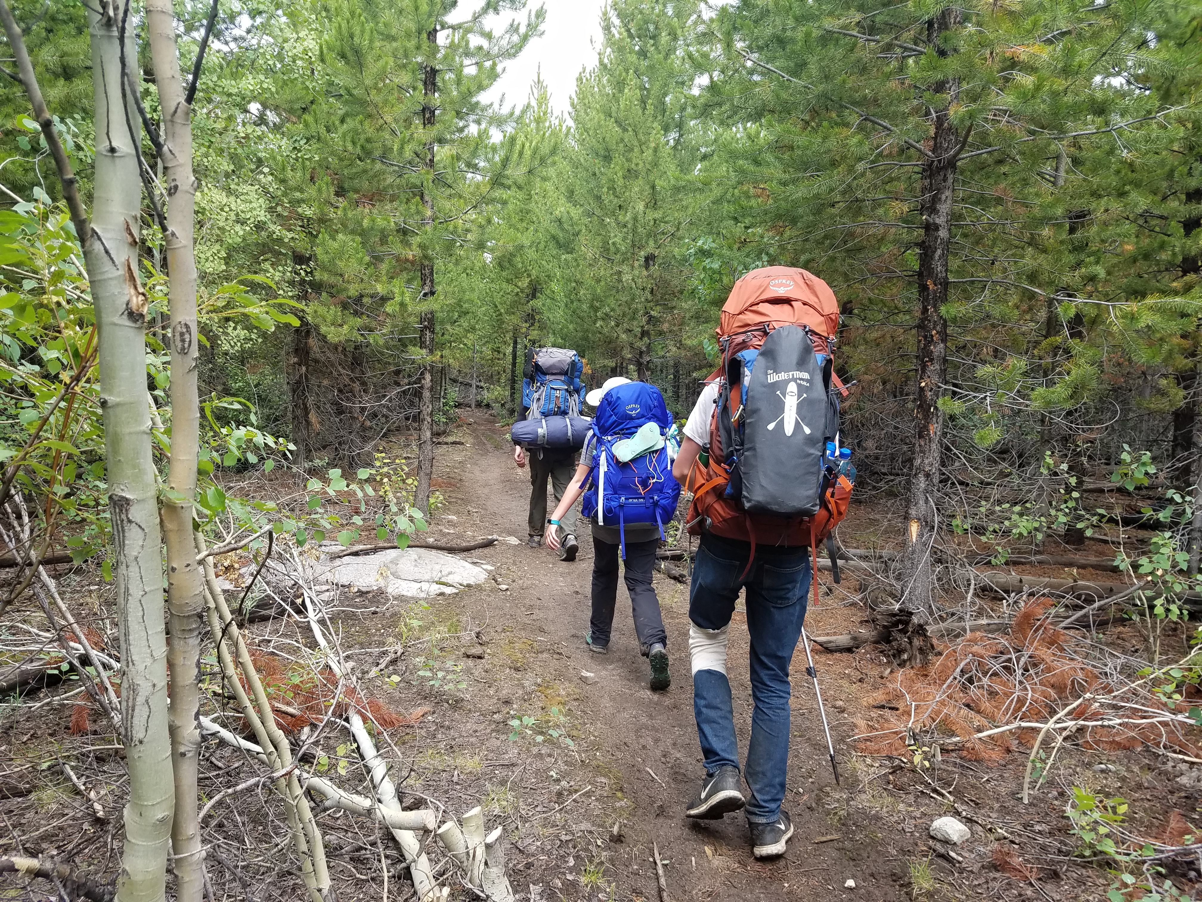 2017 Wind River Trip - Day 8 - Coyote Lake to Boulder Lake, Ethan's Exploding Pillow, Grizzly Bear Challenge, Dead Car Battery & Broken Key, Wind River Brewing Company, Toilet (Wind River Range, Wyoming)