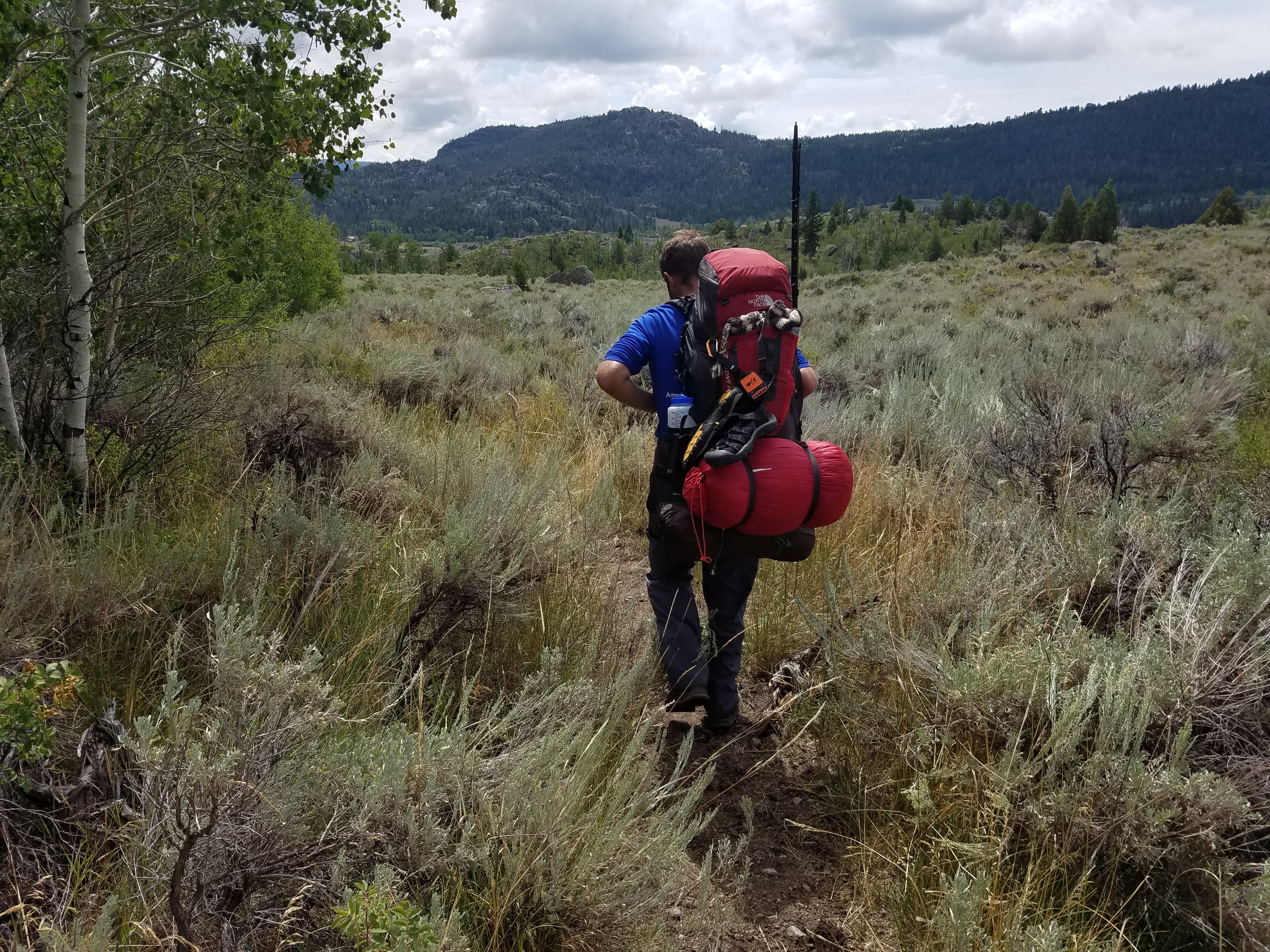 2017 Wind River Trip - Day 8 - Coyote Lake to Boulder Lake, Ethan's Exploding Pillow, Grizzly Bear Challenge, Dead Car Battery & Broken Key, Wind River Brewing Company, Toilet (Wind River Range, Wyoming)