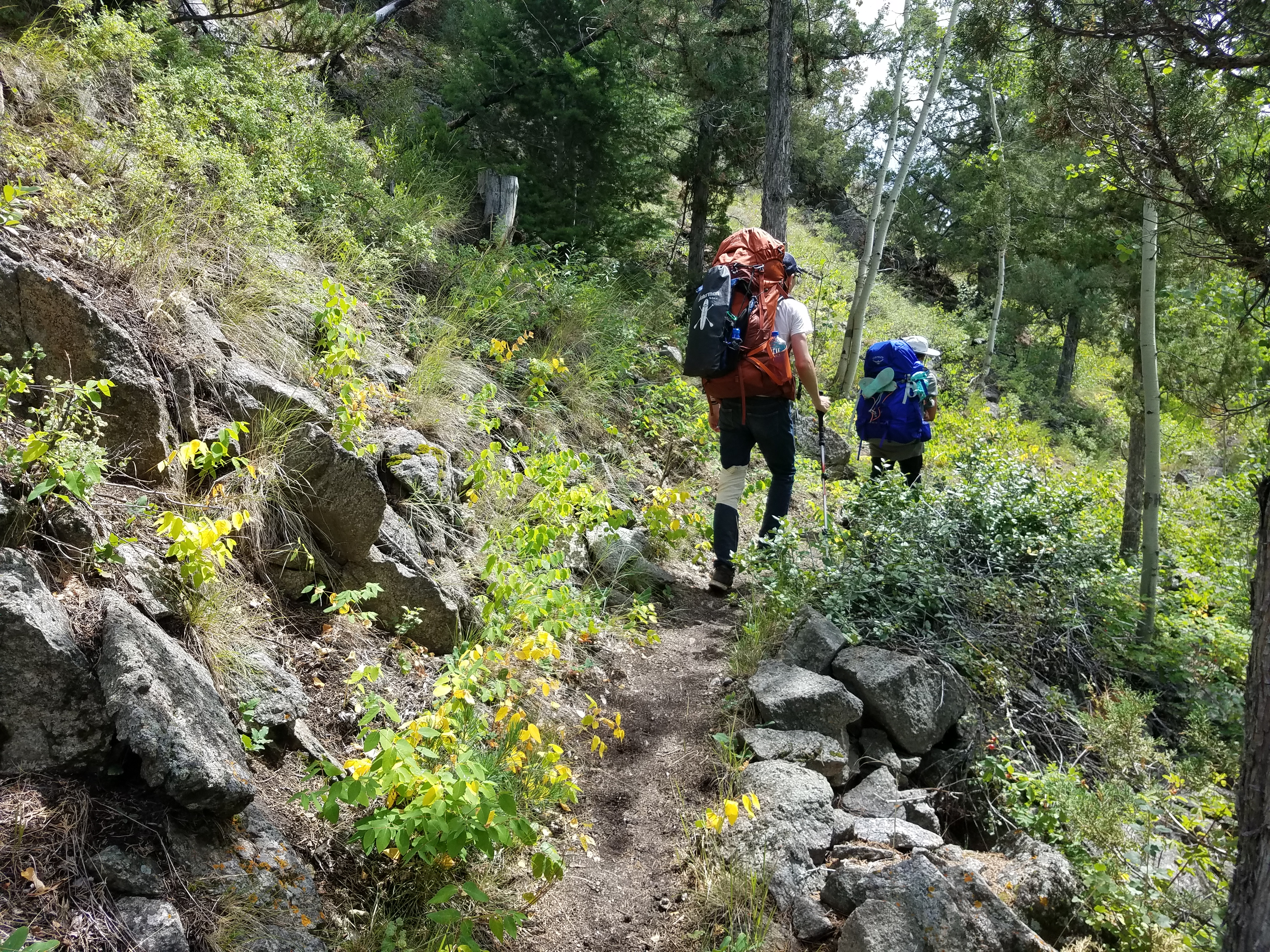 2017 Wind River Trip - Day 8 - Coyote Lake to Boulder Lake, Ethan's Exploding Pillow, Grizzly Bear Challenge, Dead Car Battery & Broken Key, Wind River Brewing Company, Toilet (Wind River Range, Wyoming)