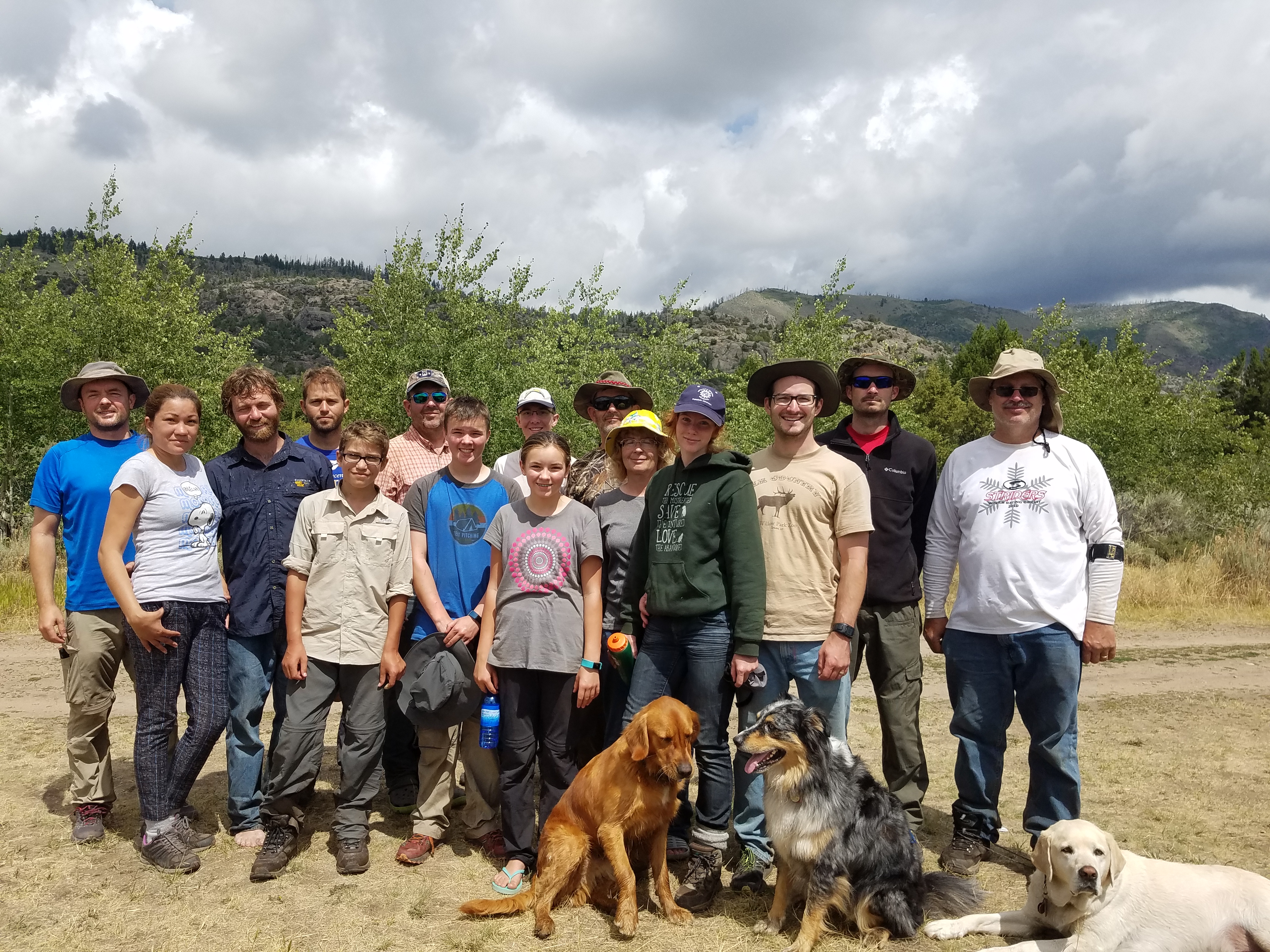 2017 Wind River Trip - Day 8 - Coyote Lake to Boulder Lake, Ethan's Exploding Pillow, Grizzly Bear Challenge, Dead Car Battery & Broken Key, Wind River Brewing Company, Toilet (Wind River Range, Wyoming)