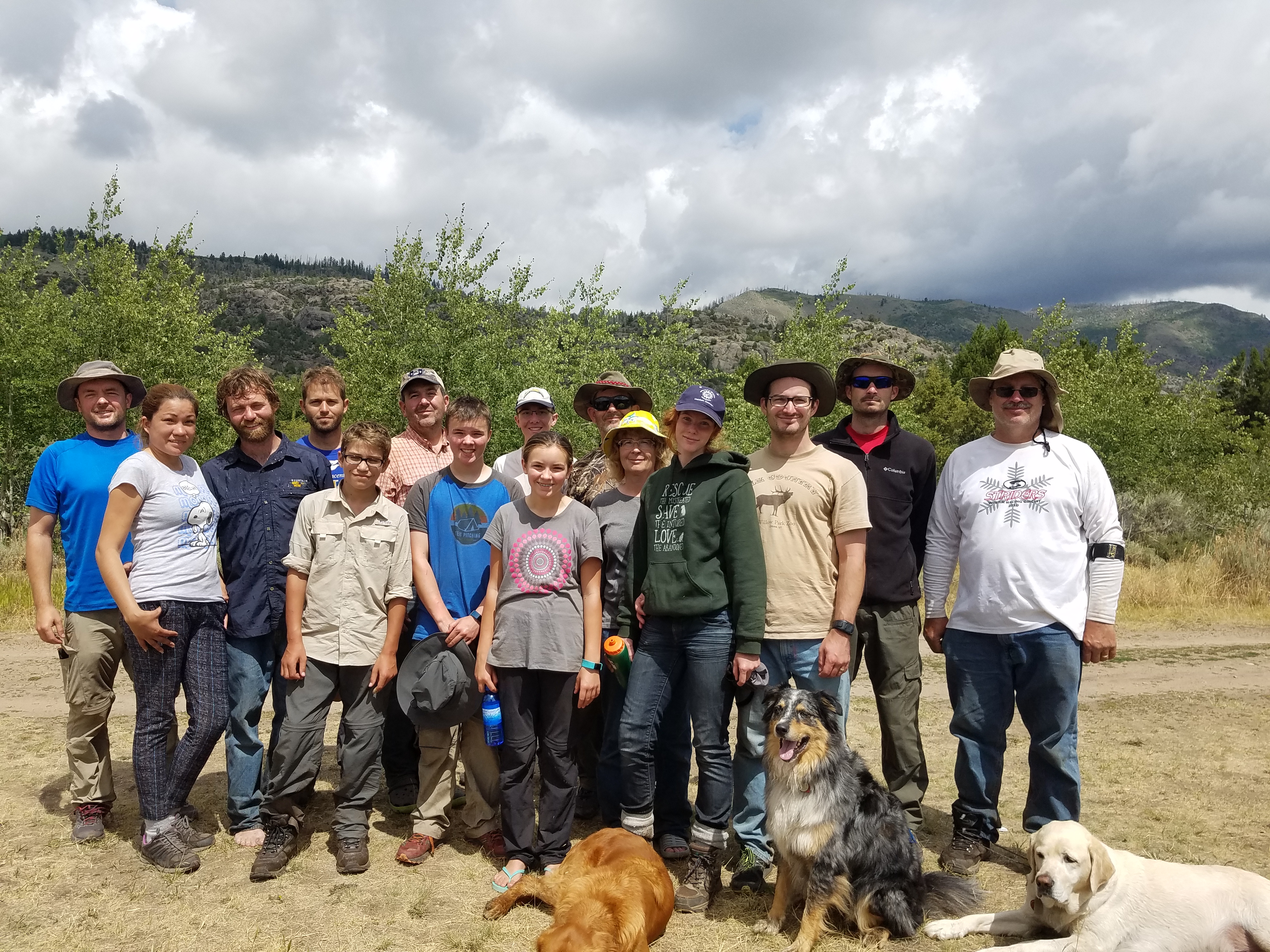 2017 Wind River Trip - Day 8 - Coyote Lake to Boulder Lake, Ethan's Exploding Pillow, Grizzly Bear Challenge, Dead Car Battery & Broken Key, Wind River Brewing Company, Toilet (Wind River Range, Wyoming)