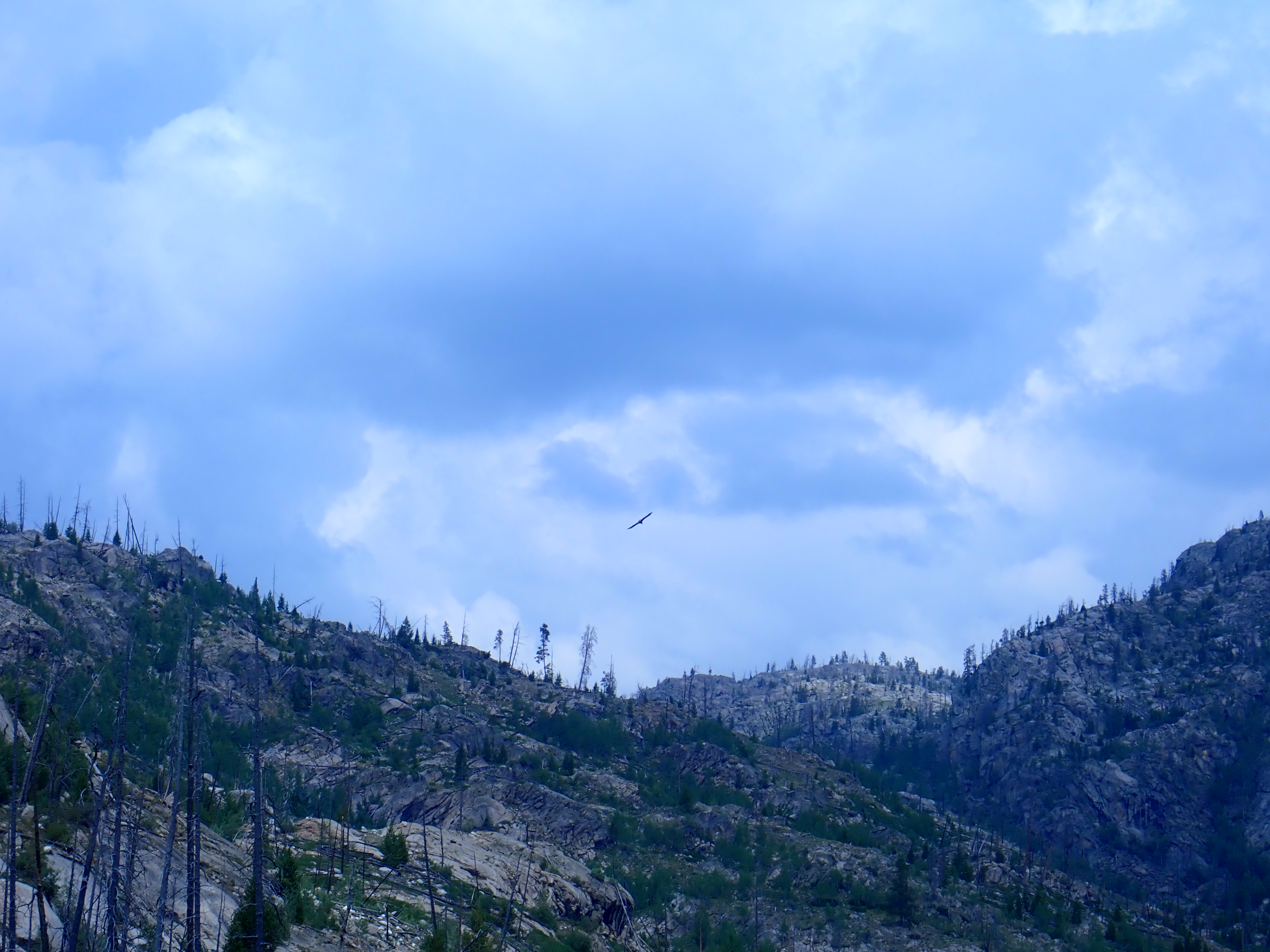 2017 Wind River Trip - Day 2 - Boulder Lake to Mt. Victor Basecamp (17.53 Miles, 4003 ft. Climb) (Wind River Range, Wyoming) 