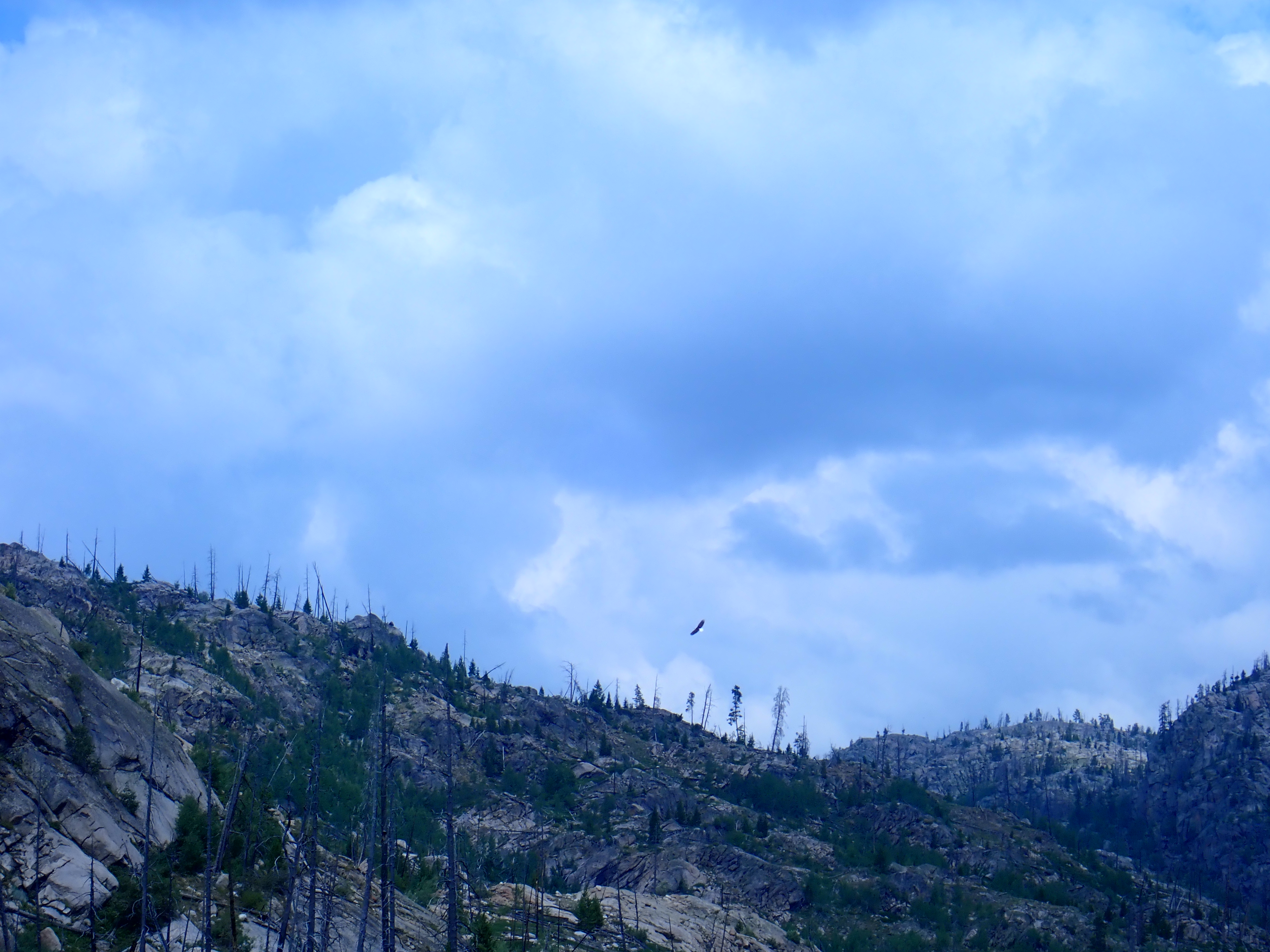 2017 Wind River Trip - Day 2 - Boulder Lake to Mt. Victor Basecamp (17.53 Miles, 4003 ft. Climb) (Wind River Range, Wyoming) 