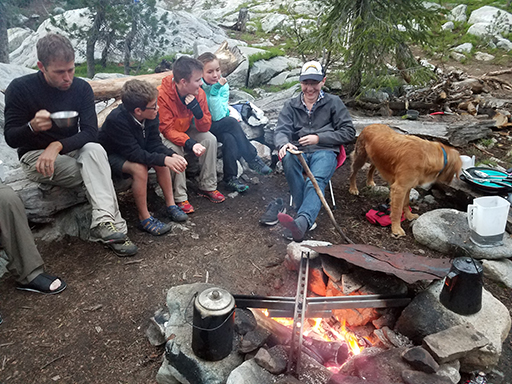2017 Wind River Trip - Day 3 - Setting up Camp, Hailstorm, Fishing at Victor Lake, Swimming Like A Bald Eagle, Fresh Fish for Dinner (Wind River Range, Wyoming)