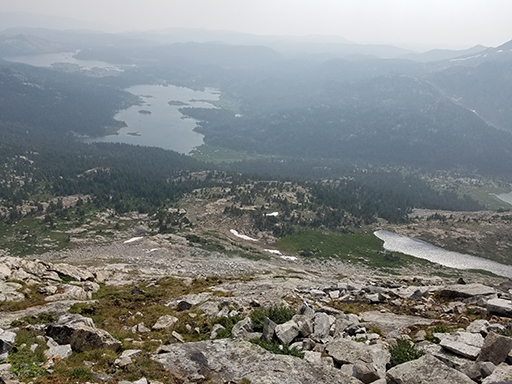 2017 Wind River Trip - Day 4 - Climbing Mount Victor (12,244 ft. Summit), American Pika, Richard's 1978 Fishing License, Mark's 1979 Driving Permit, Meteor Shower (Wind River Range, Wyoming)