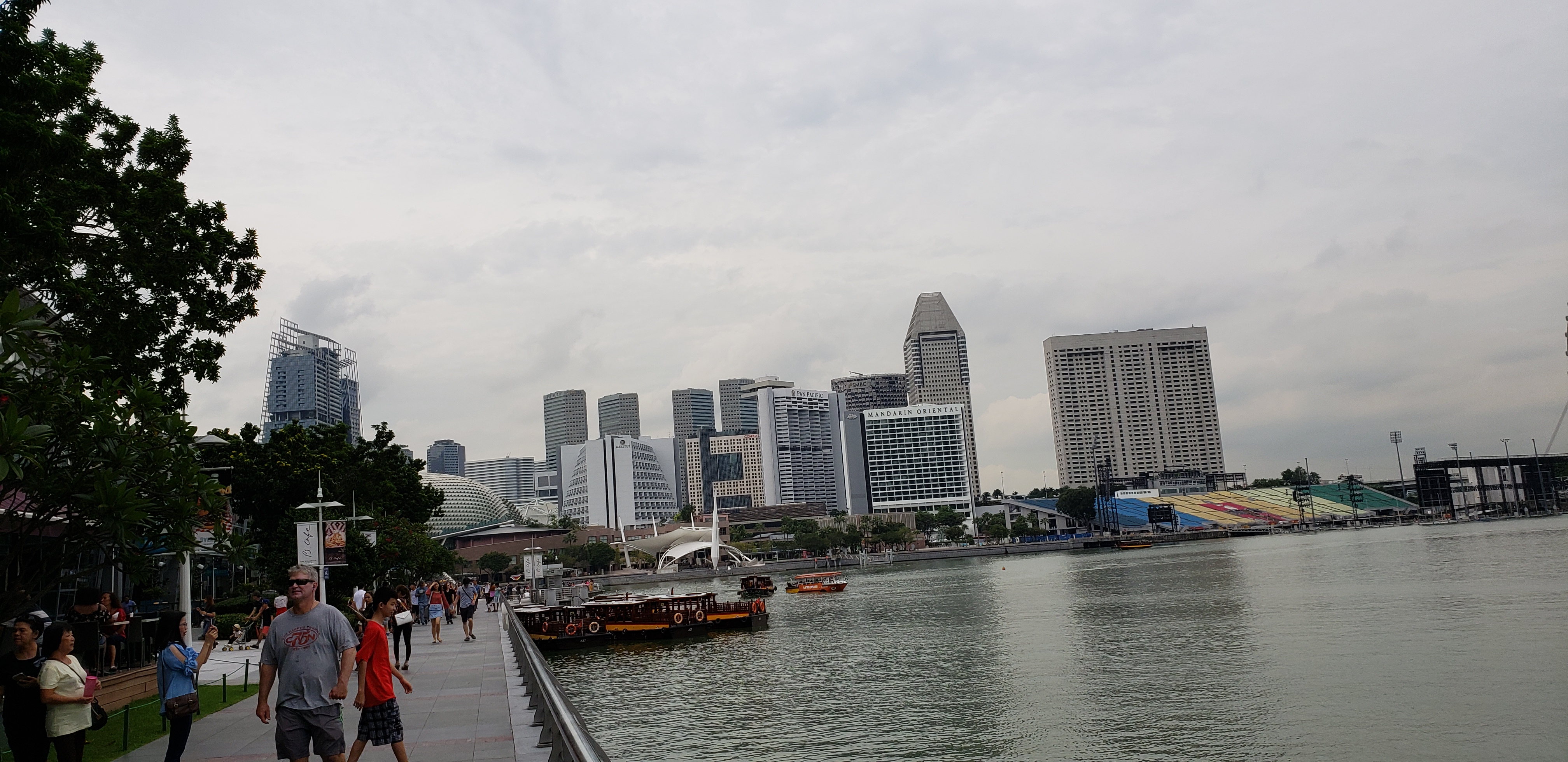 2018 Southeast Asia Trip Day 3 - Singapore (Newton Circus Hawker Food Chilli Crab, Little India, Tekka Centre, Merlion, Esplanade Bridge, Helix Bridge, Marina Bay, Gardens By The Bay, Cloud Forest, Supertree Grove, OCBC Skyway, Swimming on Roof)