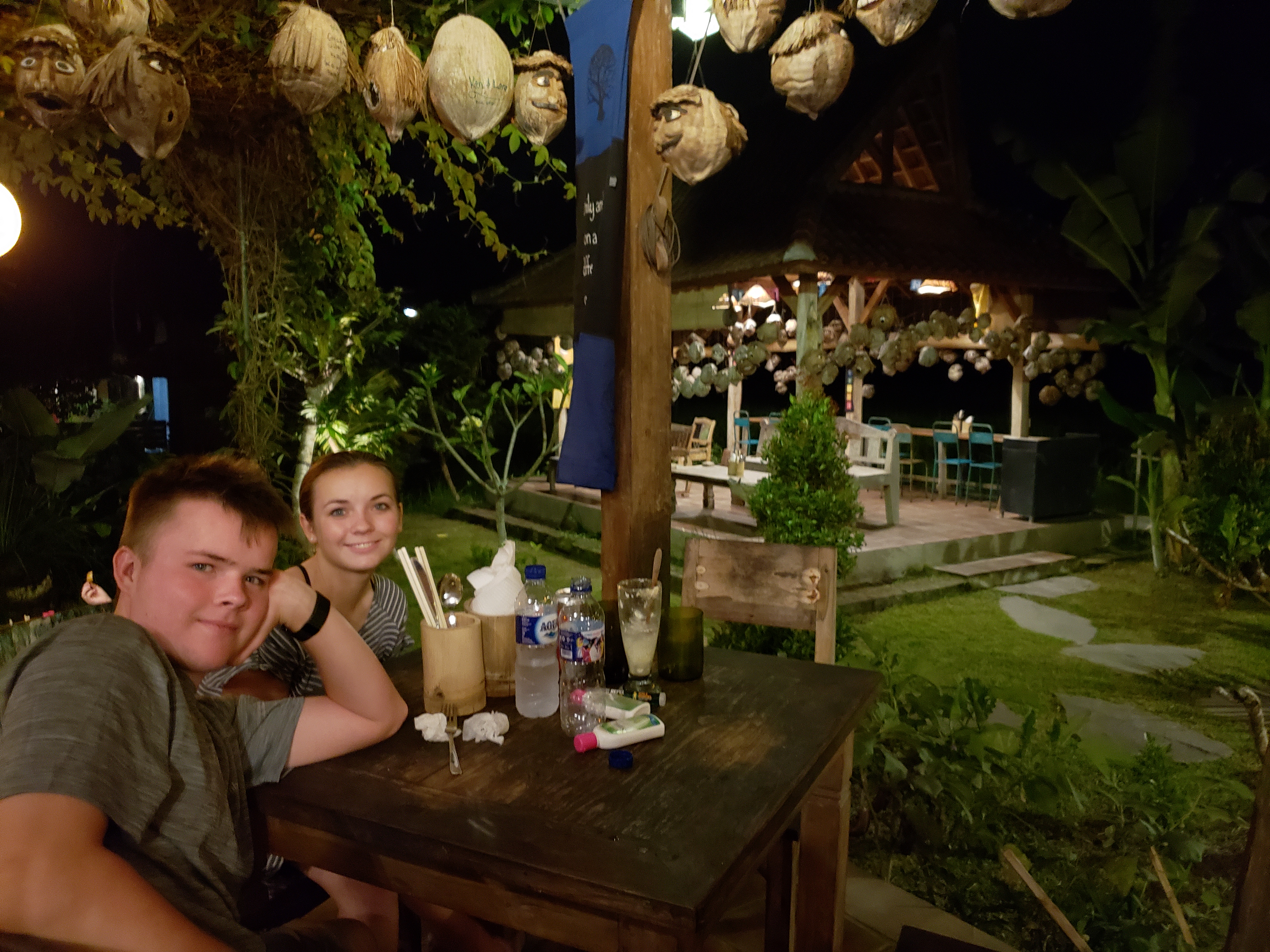 2018 Southesat Asia Trip Day 4 - Ubud, Bali, Indonesia (Satori Villas - Wayan & Ketut, Ubud Rice Fields, Fireflies, Sweet Orange Warung, Geckos, Swimming at the Villa)