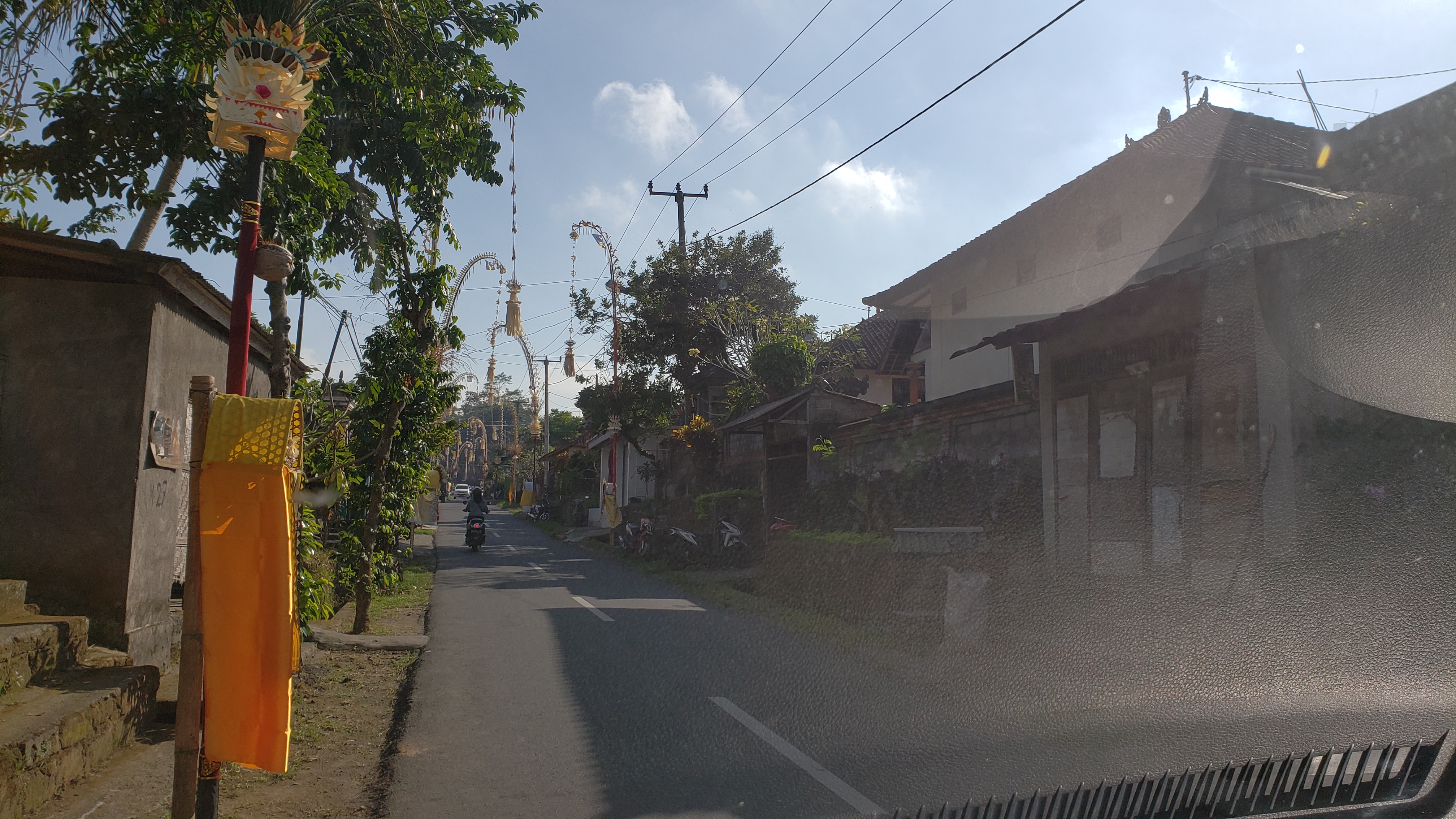 2018 Southeast Asia Trip Day 6 - Ubud, Bali, Indonesia (Mount Agung Volcano in Distance, Tegallalang Rice Terraces, Tirta Empul (Hindu Balinese Water Temple), Wearing Sarongs, Satria Agrowisata Coffee Plantation, Civet Cat Poop, Tibumana Waterfall)