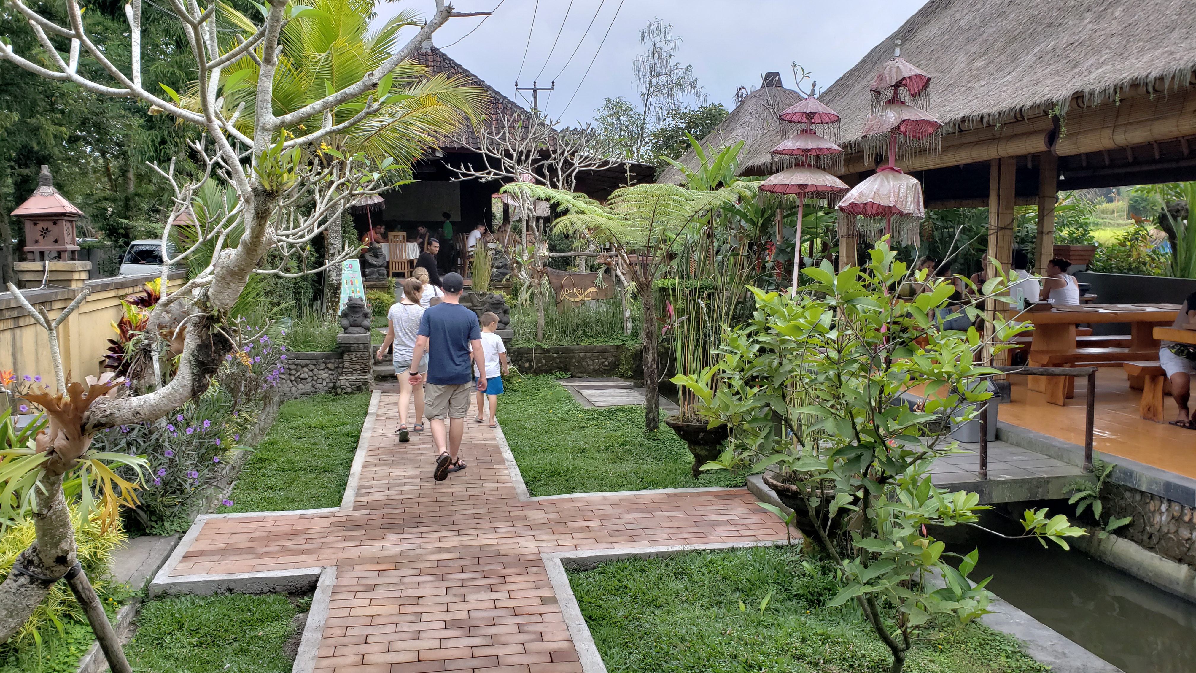 2018 Southeast Asia Trip Day 6 - Ubud, Bali, Indonesia (Mount Agung Volcano in Distance, Tegallalang Rice Terraces, Tirta Empul (Hindu Balinese Water Temple), Wearing Sarongs, Satria Agrowisata Coffee Plantation, Civet Cat Poop, Tibumana Waterfall)