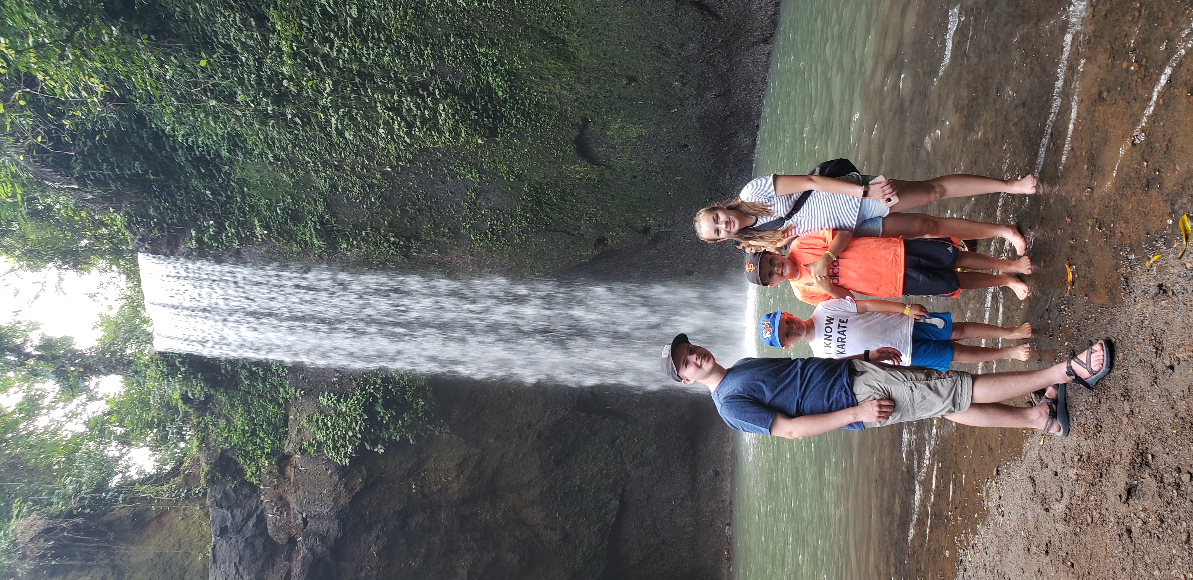 2018 Southeast Asia Trip Day 6 - Ubud, Bali, Indonesia (Mount Agung Volcano in Distance, Tegallalang Rice Terraces, Tirta Empul (Hindu Balinese Water Temple), Wearing Sarongs, Satria Agrowisata Coffee Plantation, Civet Cat Poop, Tibumana Waterfall)