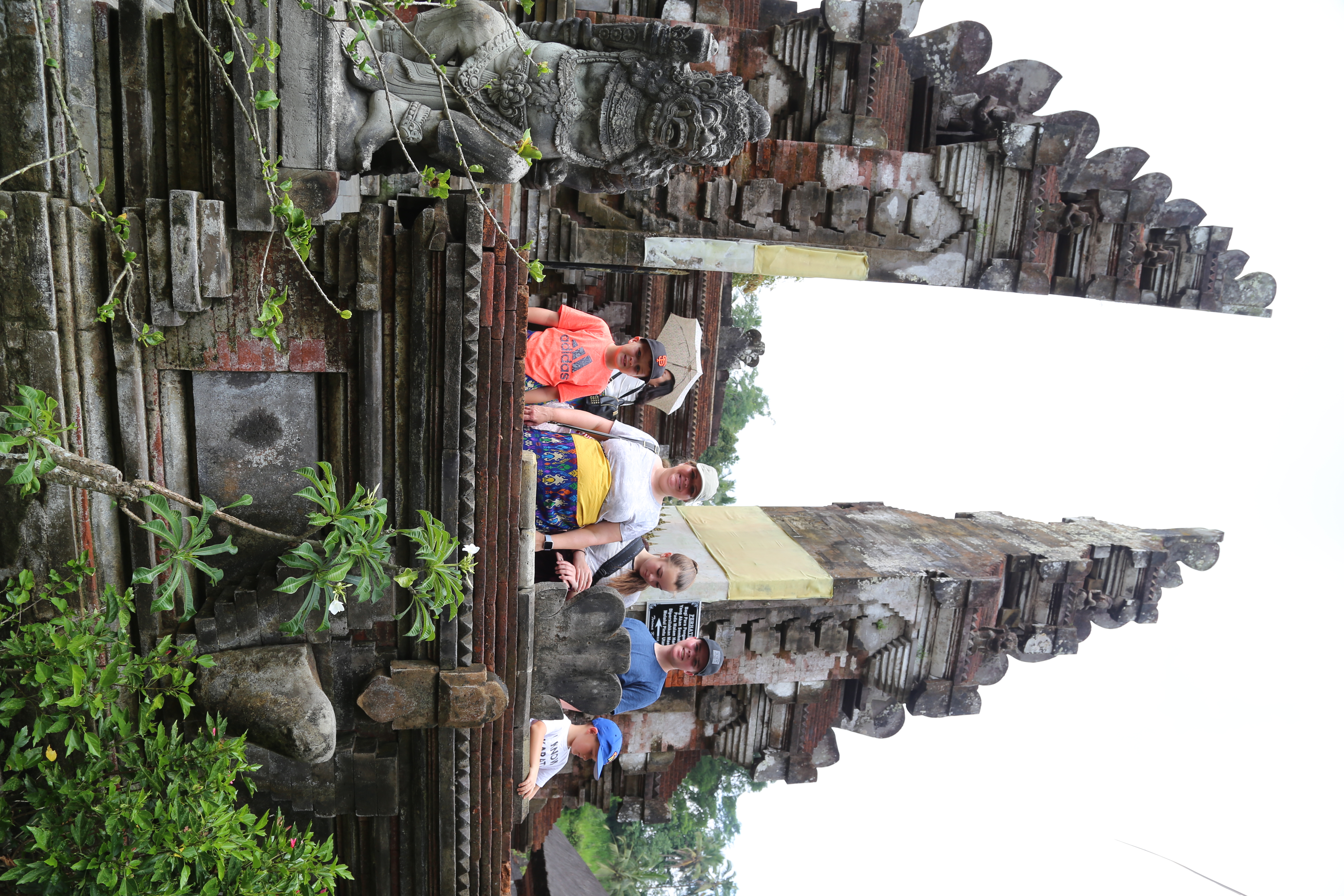 2018 Southeast Asia Trip Day 6 - Ubud, Bali, Indonesia (Mount Agung Volcano in Distance, Tegallalang Rice Terraces, Tirta Empul (Hindu Balinese Water Temple), Wearing Sarongs, Satria Agrowisata Coffee Plantation, Civet Cat Poop, Tibumana Waterfall)