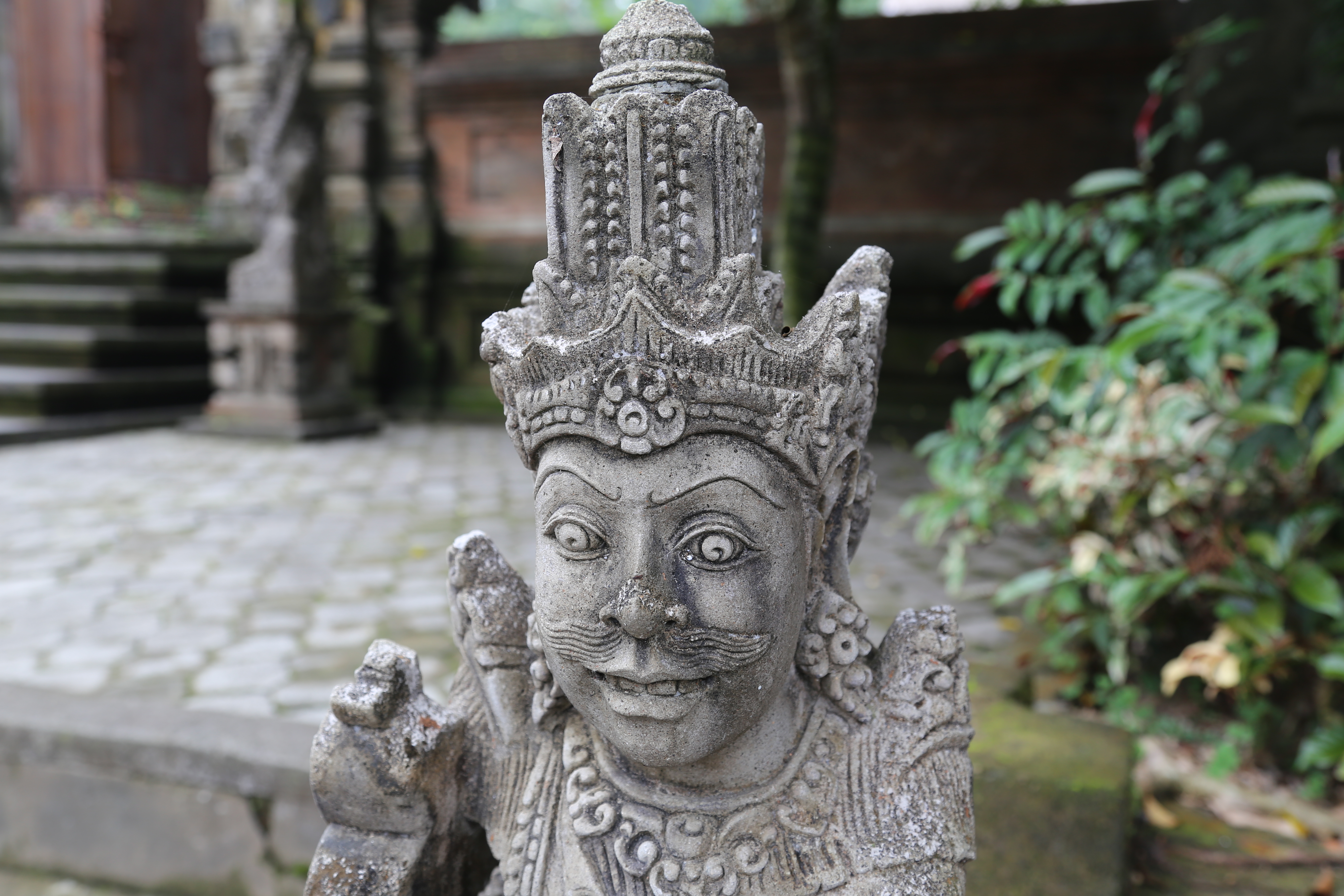 2018 Southeast Asia Trip Day 6 - Ubud, Bali, Indonesia (Mount Agung Volcano in Distance, Tegallalang Rice Terraces, Tirta Empul (Hindu Balinese Water Temple), Wearing Sarongs, Satria Agrowisata Coffee Plantation, Civet Cat Poop, Tibumana Waterfall)