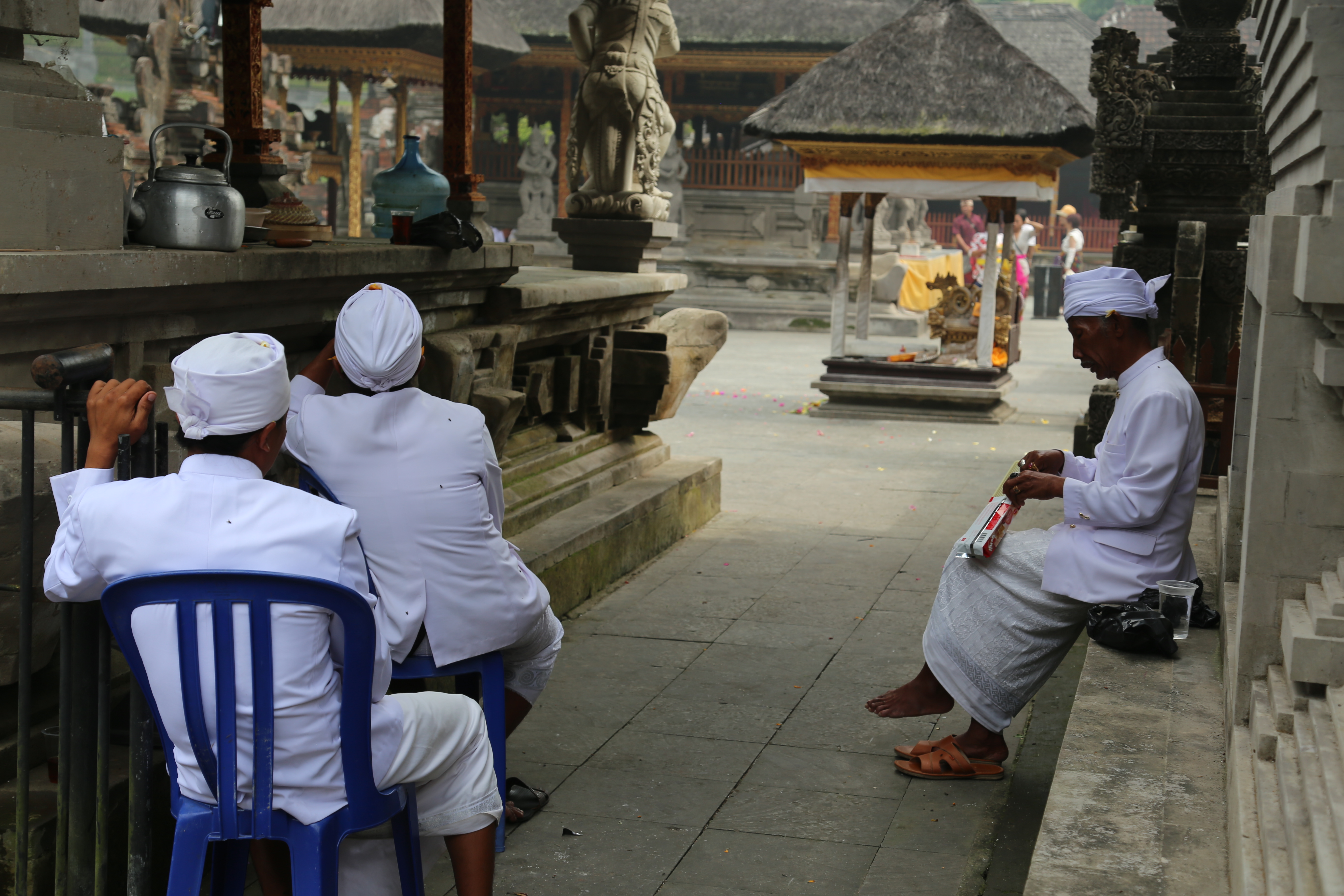 2018 Southeast Asia Trip Day 6 - Ubud, Bali, Indonesia (Mount Agung Volcano in Distance, Tegallalang Rice Terraces, Tirta Empul (Hindu Balinese Water Temple), Wearing Sarongs, Satria Agrowisata Coffee Plantation, Civet Cat Poop, Tibumana Waterfall)