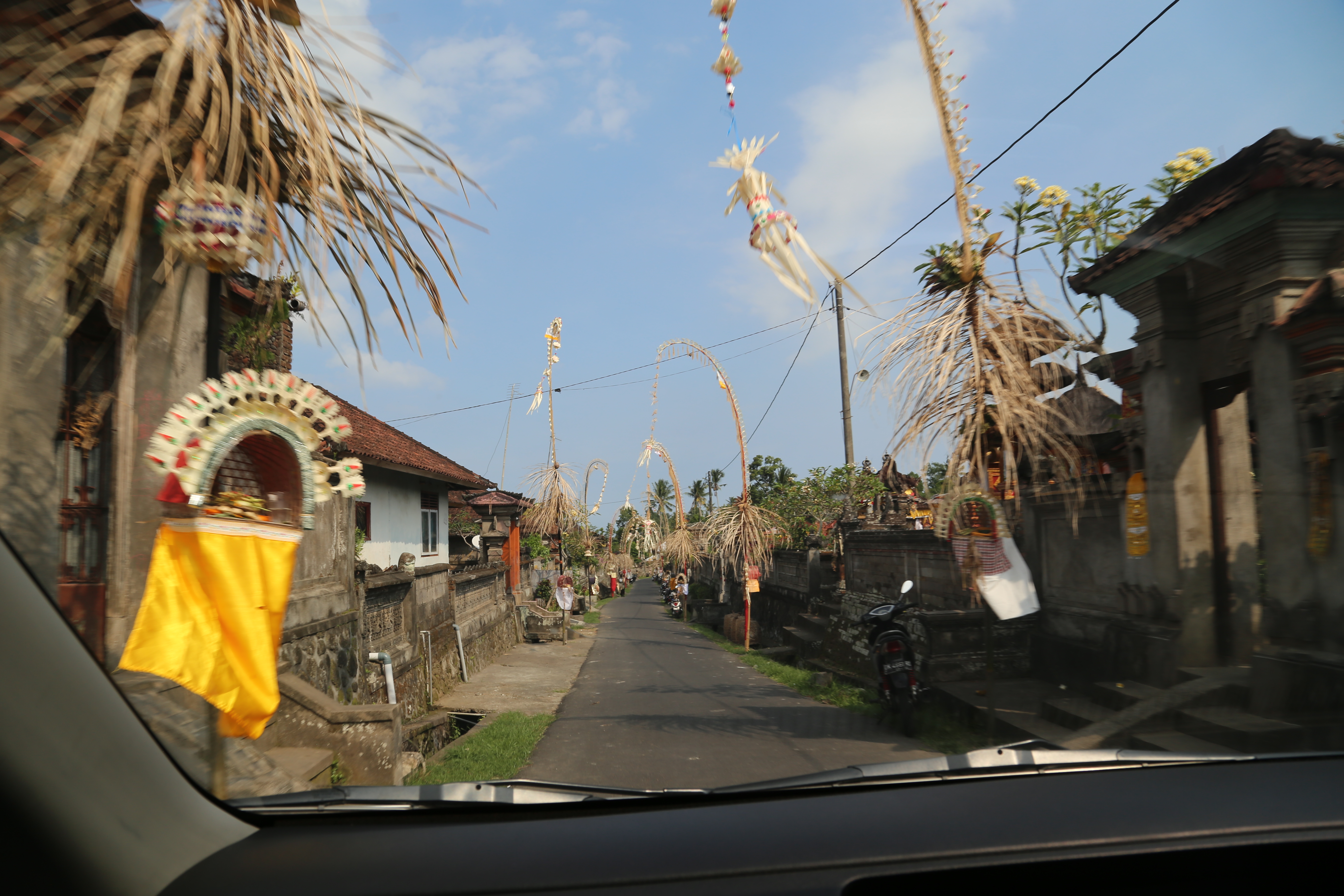 2018 Southeast Asia Trip Day 6 - Ubud, Bali, Indonesia (Mount Agung Volcano in Distance, Tegallalang Rice Terraces, Tirta Empul (Hindu Balinese Water Temple), Wearing Sarongs, Satria Agrowisata Coffee Plantation, Civet Cat Poop, Tibumana Waterfall)