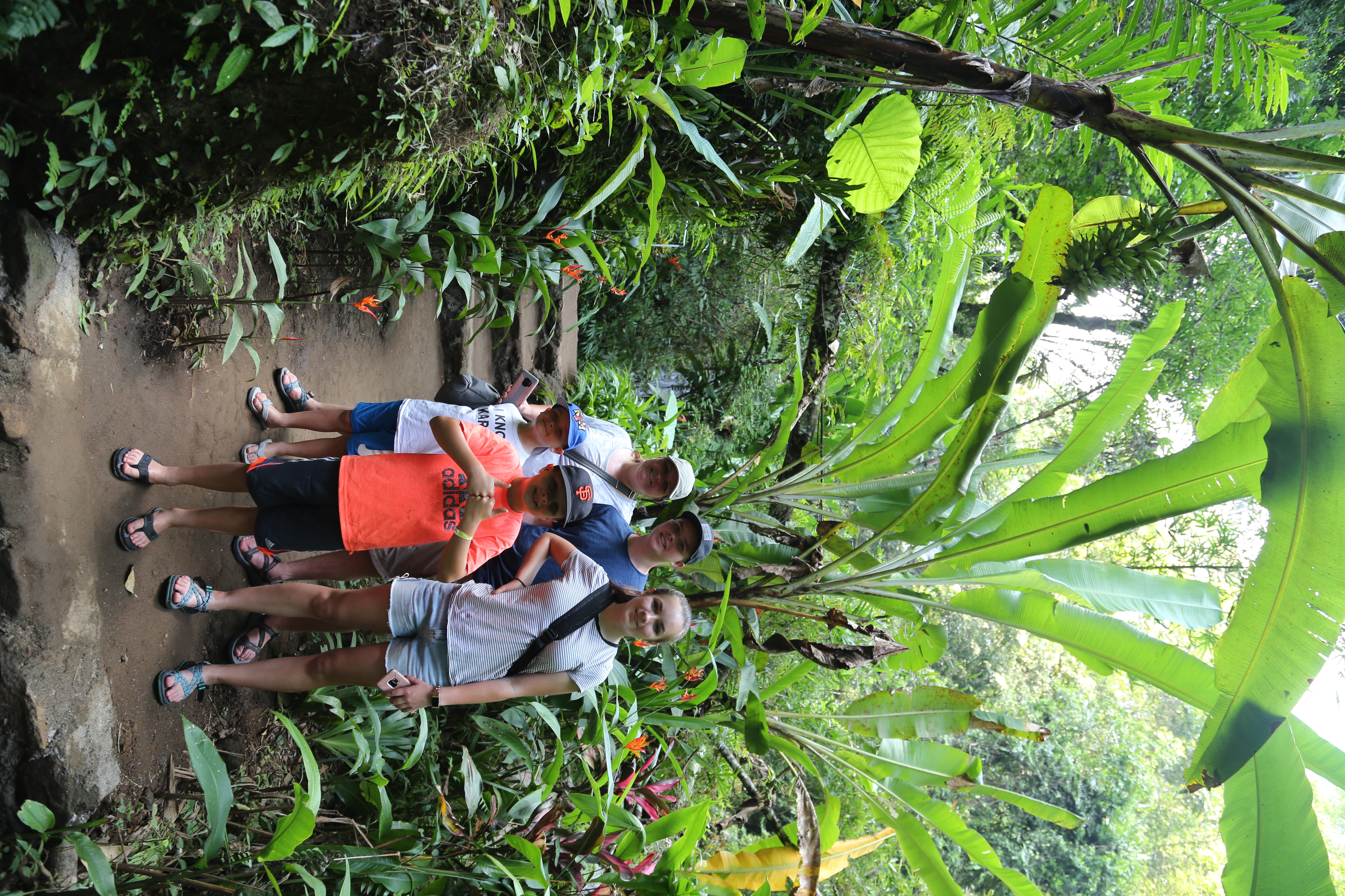 2018 Southeast Asia Trip Day 6 - Ubud, Bali, Indonesia (Mount Agung Volcano in Distance, Tegallalang Rice Terraces, Tirta Empul (Hindu Balinese Water Temple), Wearing Sarongs, Satria Agrowisata Coffee Plantation, Civet Cat Poop, Tibumana Waterfall)