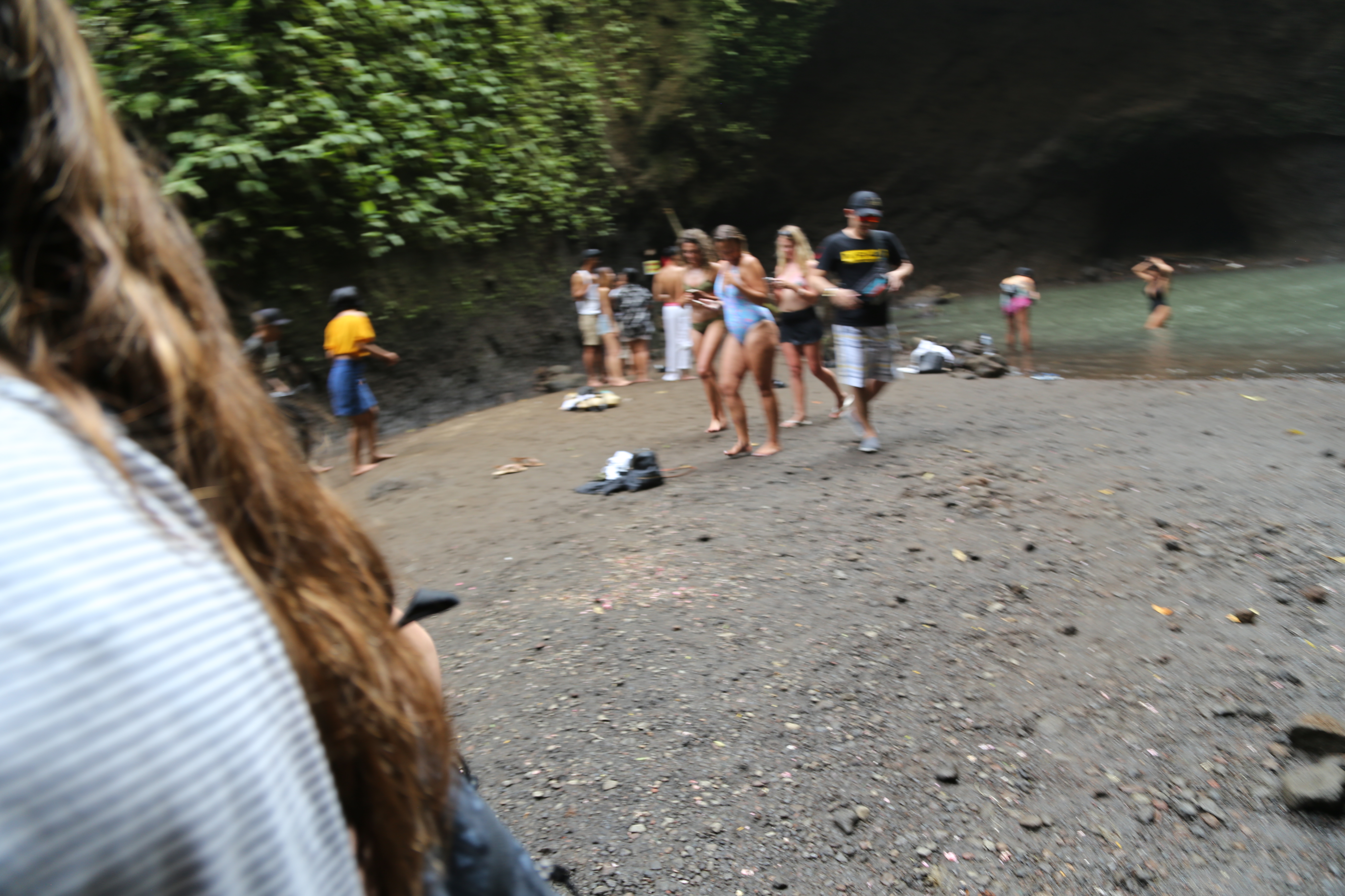 2018 Southeast Asia Trip Day 6 - Ubud, Bali, Indonesia (Mount Agung Volcano in Distance, Tegallalang Rice Terraces, Tirta Empul (Hindu Balinese Water Temple), Wearing Sarongs, Satria Agrowisata Coffee Plantation, Civet Cat Poop, Tibumana Waterfall)