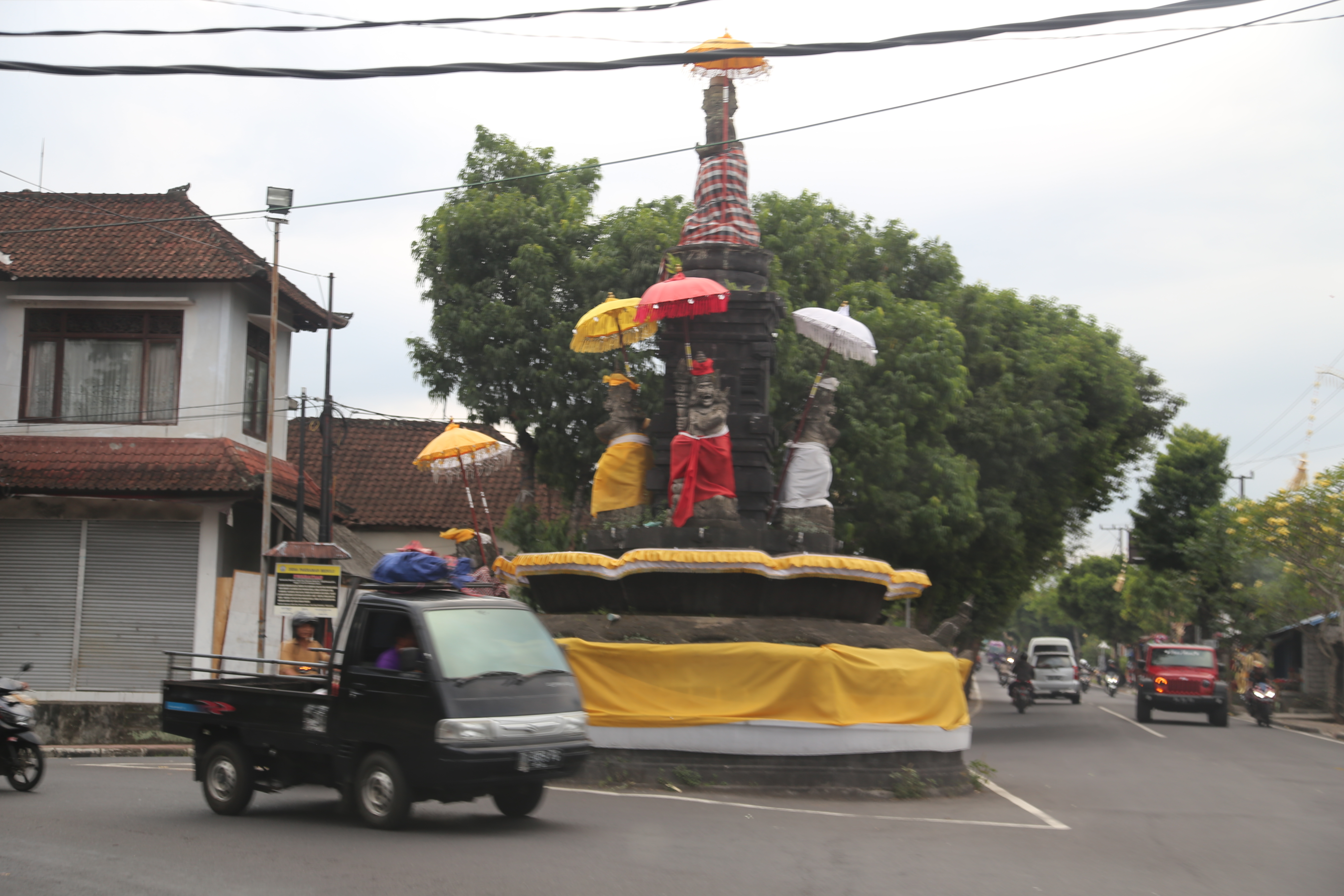 2018 Southeast Asia Trip Day 6 - Ubud, Bali, Indonesia (Mount Agung Volcano in Distance, Tegallalang Rice Terraces, Tirta Empul (Hindu Balinese Water Temple), Wearing Sarongs, Satria Agrowisata Coffee Plantation, Civet Cat Poop, Tibumana Waterfall)