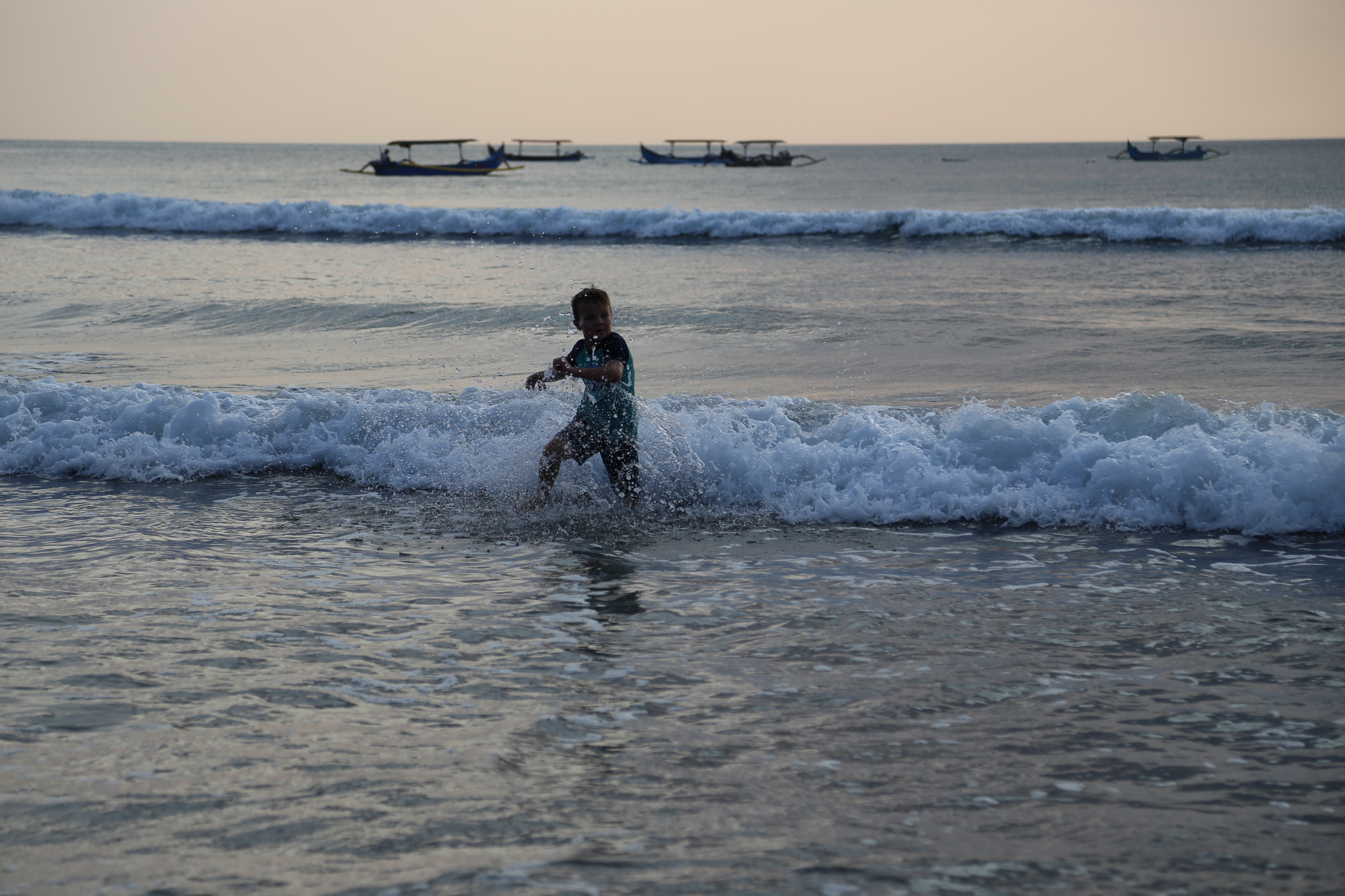 2018 Southeast Asia Trip Day 8 - Kuta, Bali, Indonesia (Playing with Gede, Pura Taman Ayun Temple, Tanah Lot Temple, Eating Babi Guling @ Babi Guling Men Lari, Playing on Kuta Segara Beach, Swimming at Kuta Paradiso Hotel)