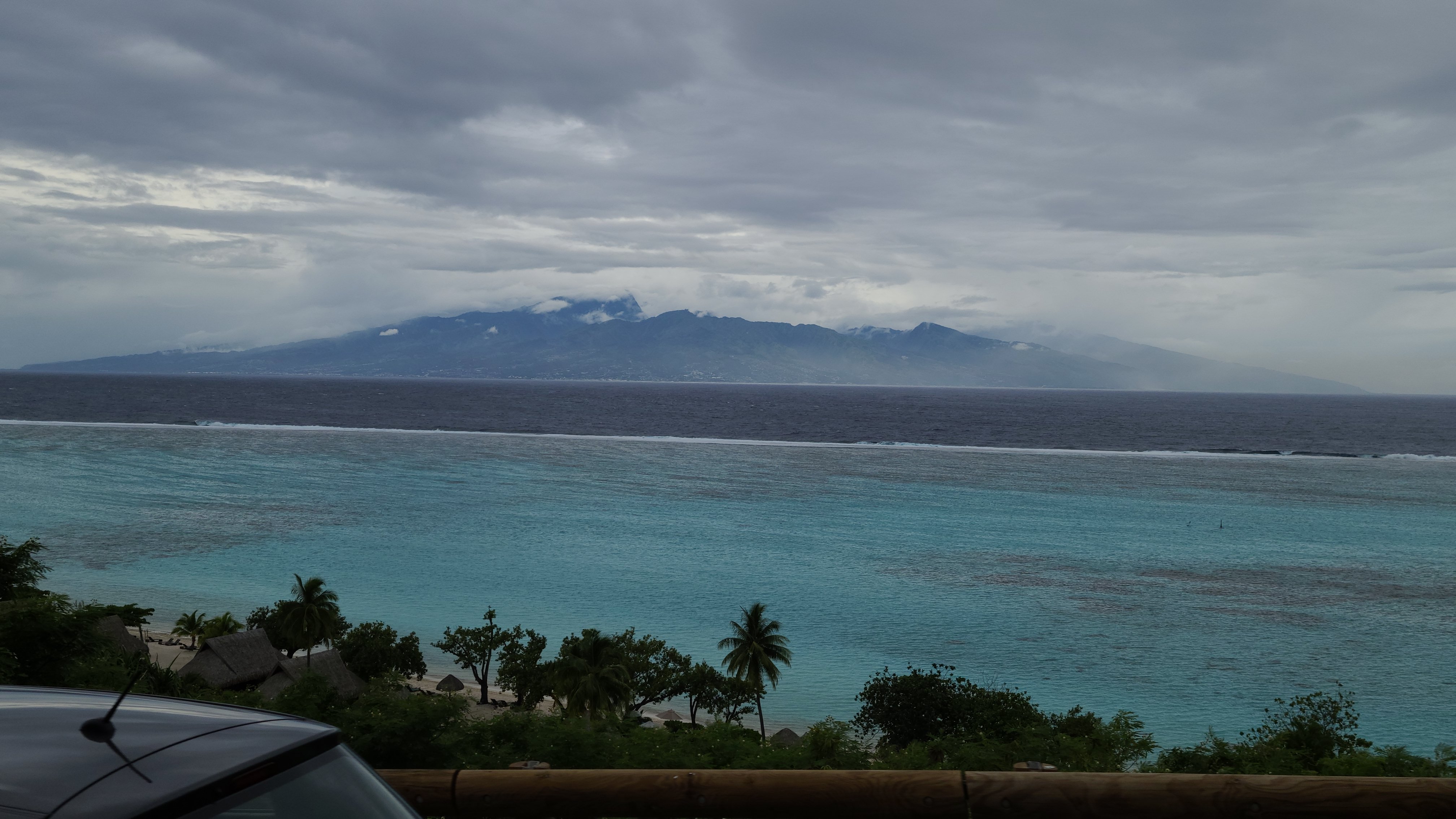 2022 Tahiti Taravao HXP - Day 2 (Arrival in Tahiti!, Narii & Escuela Teach us a Tahitian Dance, Ferry to Mo'orea / Moorea, Hiking, 18 in Small Truck, Va'a Canoes, Crepes)