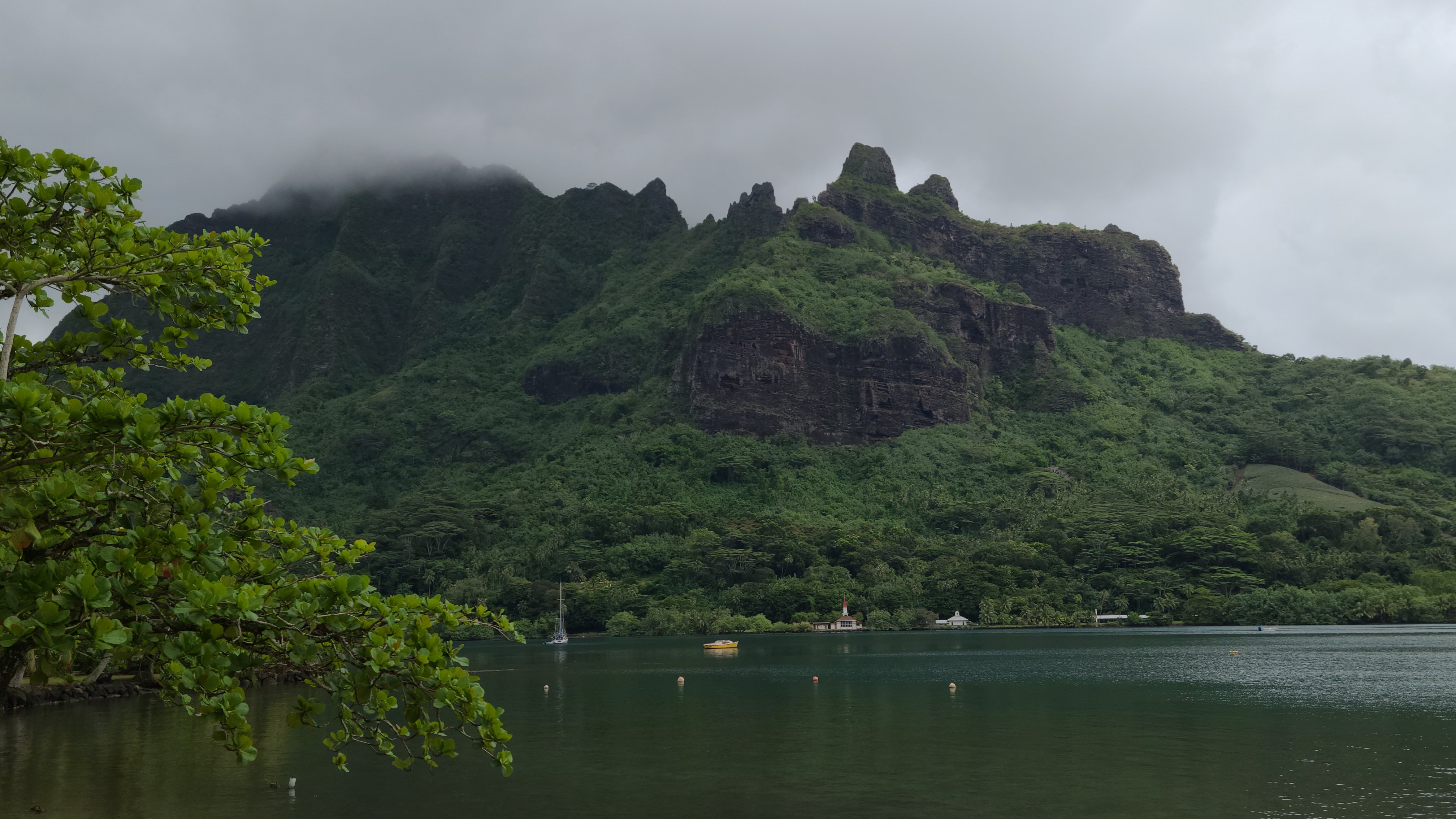 2022 Tahiti Taravao HXP - Day 2 (Arrival in Tahiti!, Narii & Escuela Teach us a Tahitian Dance, Ferry to Mo'orea / Moorea, Hiking, 18 in Small Truck, Va'a Canoes, Crepes)