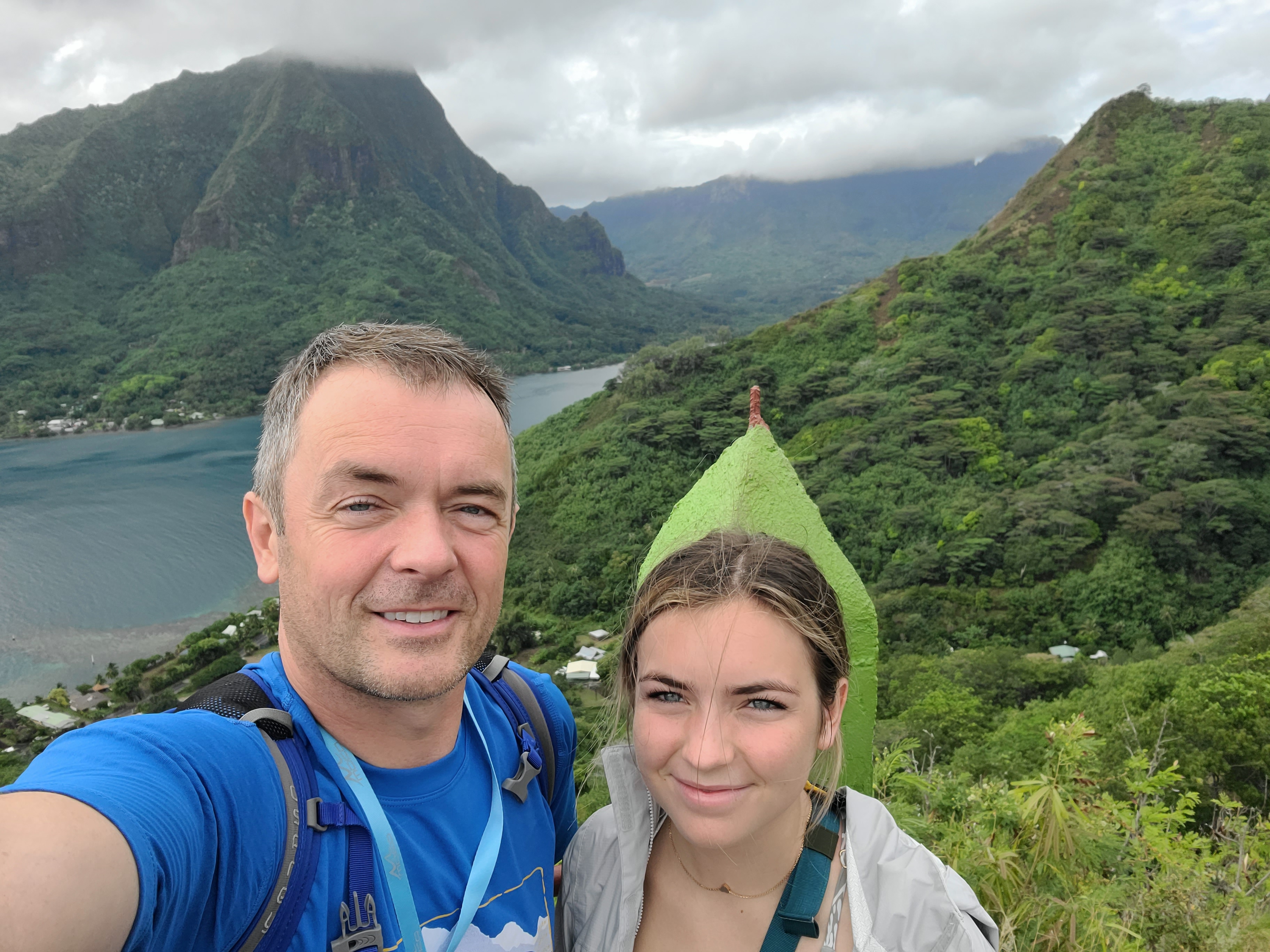 2022 Tahiti Taravao HXP - Day 3 (Devotional, Moorea Jeep Safari, Magic Mountain Overlook, Jam Tasting, Belvedere Lookout, Marae-o-Mahine, Touching Sacred Eels, Fresh Pineapple & Coconut, Making Headbands, Beach Games, Tahitian Dance & Fire Show)