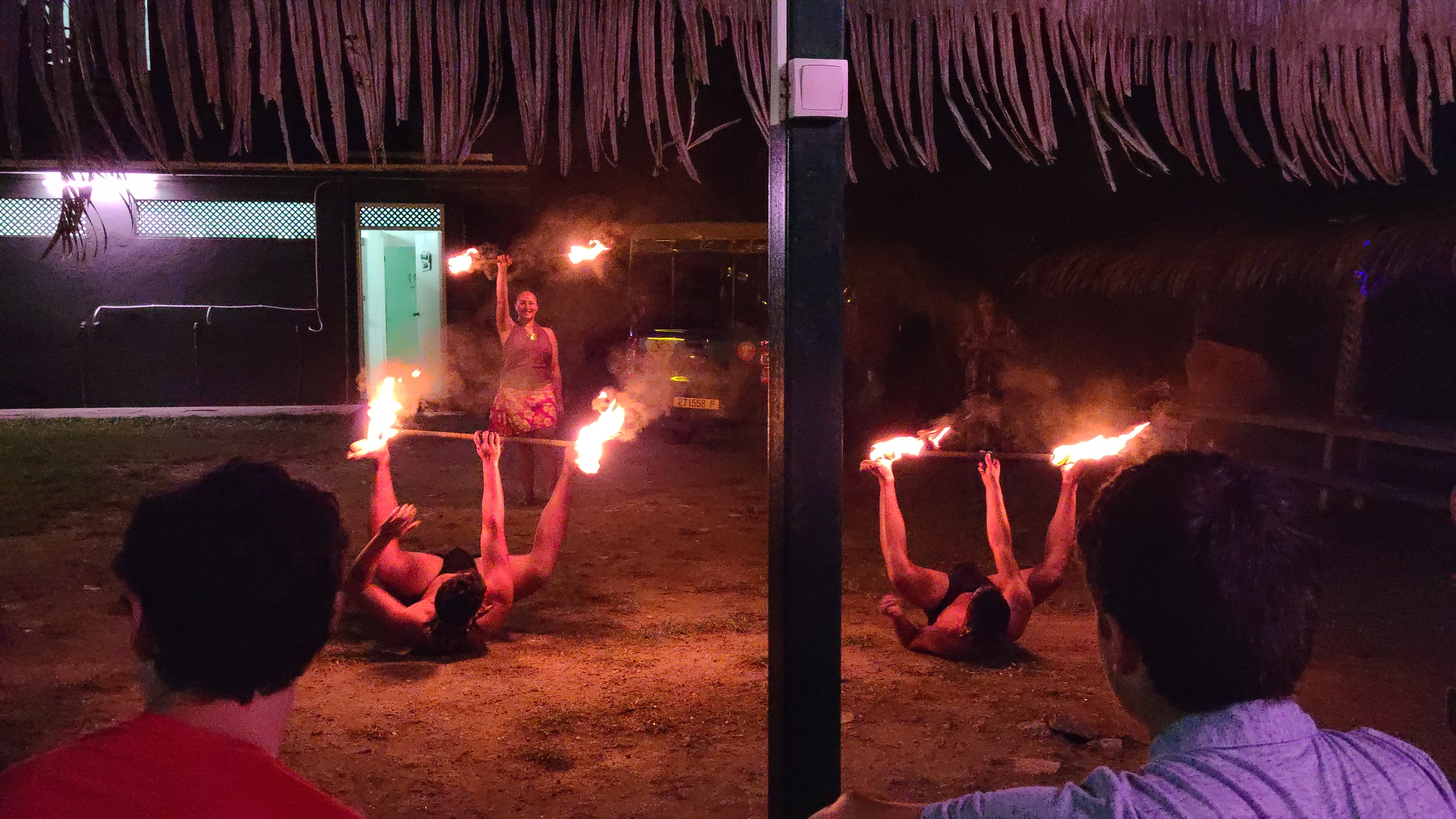 2022 Tahiti Taravao HXP - Day 3 (Devotional, Moorea Jeep Safari, Magic Mountain Overlook, Jam Tasting, Belvedere Lookout, Marae-o-Mahine, Touching Sacred Eels, Fresh Pineapple & Coconut, Making Headbands, Beach Games, Tahitian Dance & Fire Show)