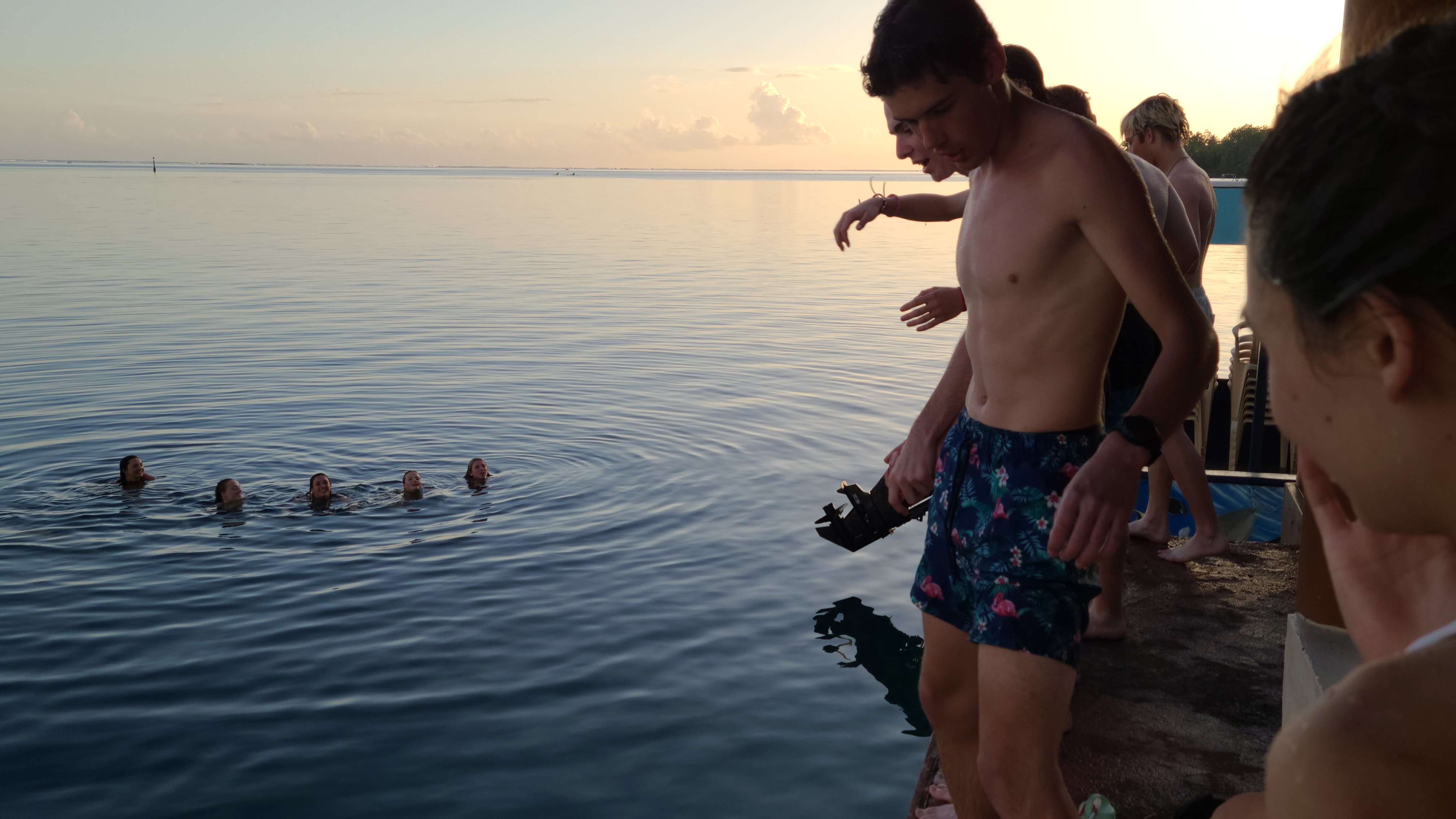 2022 Tahiti Taravao HXP - Day 6 (1st Day at the Work Site, Clearing the Land to Build a House for Tiana, Digging the Foundation & Footings, Purple Worms & Centipedes,Swimming in the Reef, Activity and Dinner with the Vaihiria Ward, Double Dragon)