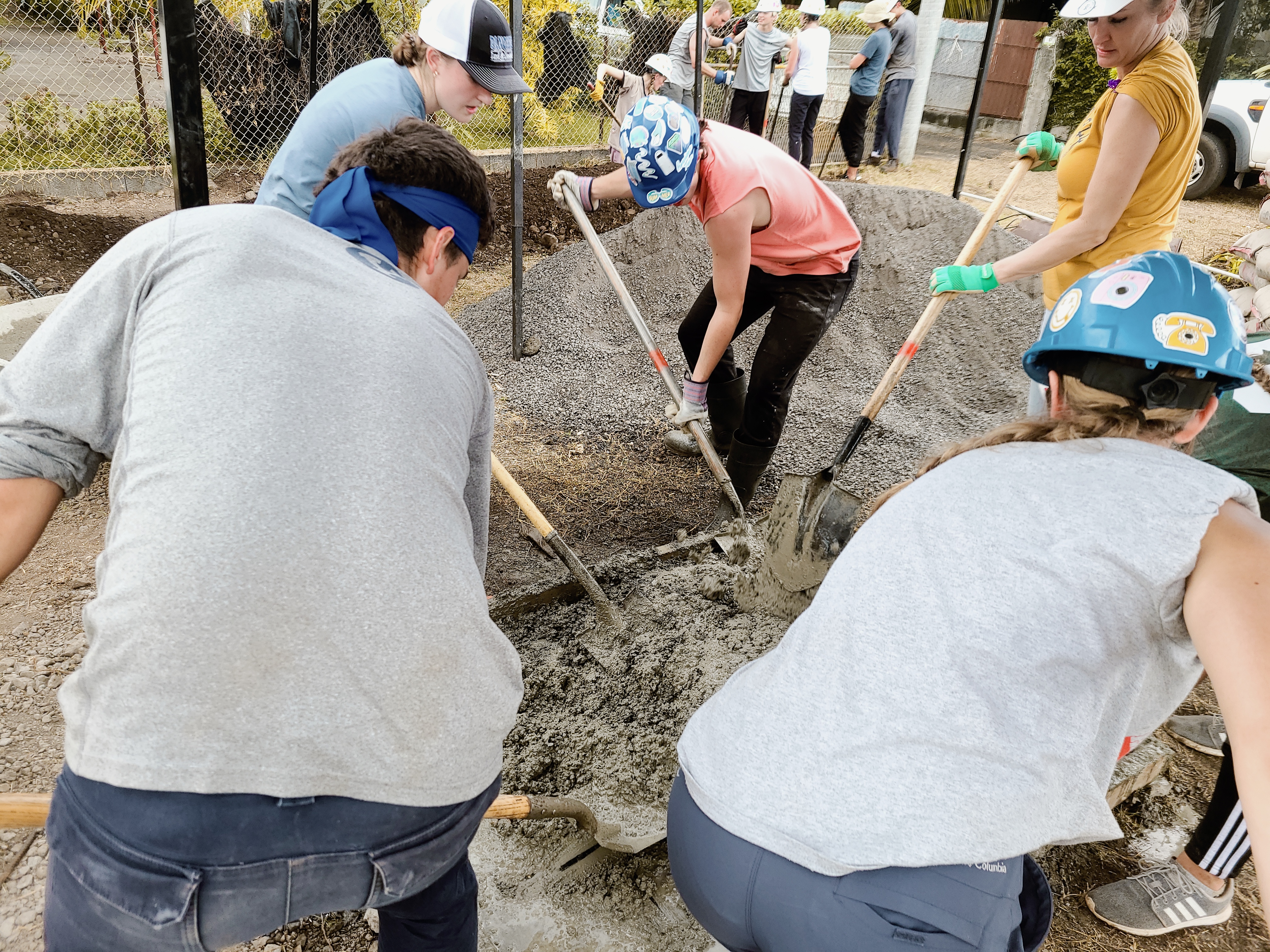 2022 Tahiti Taravao HXP - Day 7 (Tahitian Treats: Tim Tam, Happy Hippos, Hello Panda, Twix Top, Choco Prince, Building Walls & Mixing Cement By Hand, Chef Billy's Ketchup Egg Sandwiches, Making Flower Heis on the Beach, Swimming in the Reef)