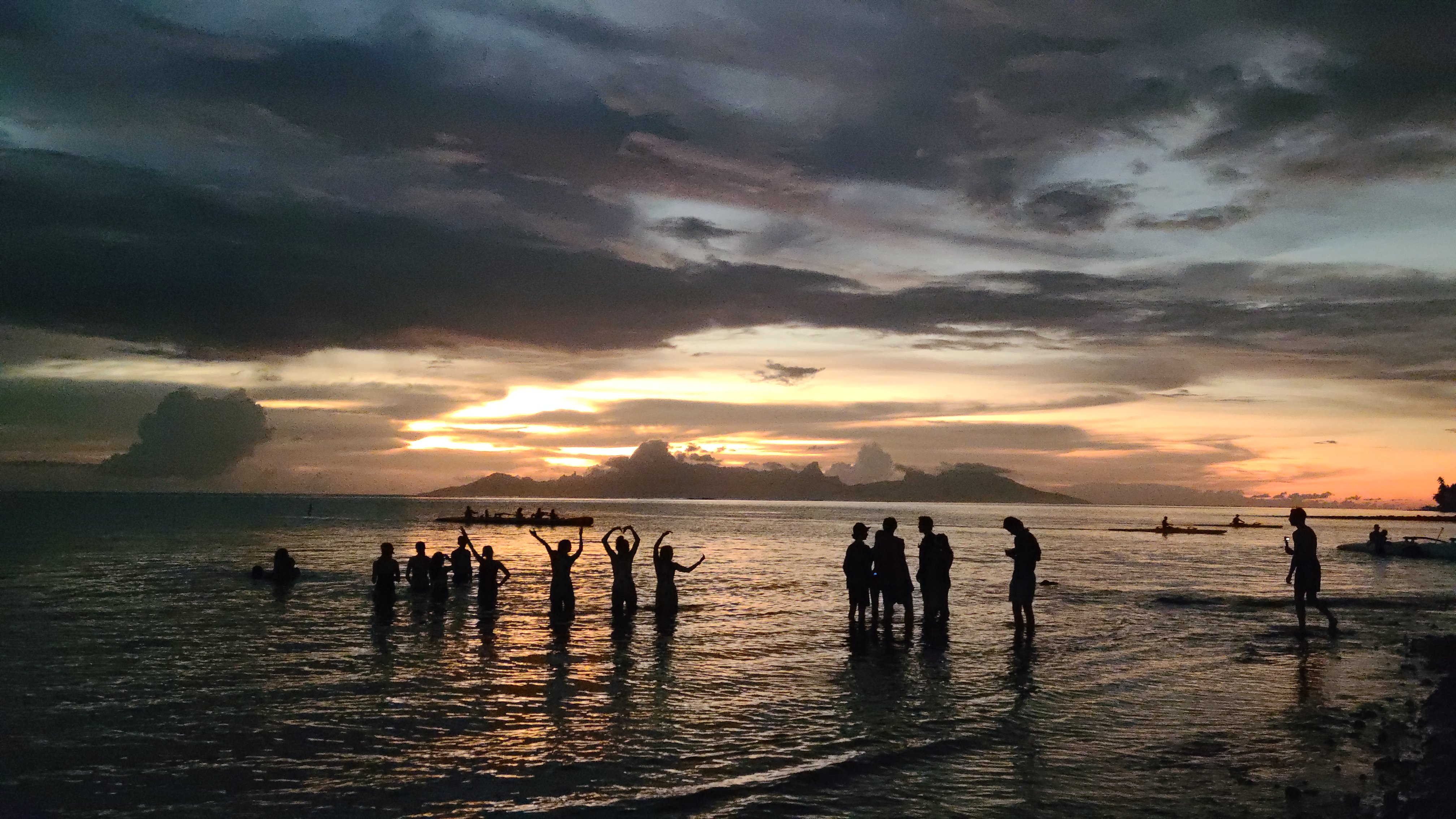 2022 Tahiti Taravao HXP - Day 7 (Tahitian Treats: Tim Tam, Happy Hippos, Hello Panda, Twix Top, Choco Prince, Building Walls & Mixing Cement By Hand, Chef Billy's Ketchup Egg Sandwiches, Making Flower Heis on the Beach, Swimming in the Reef)
