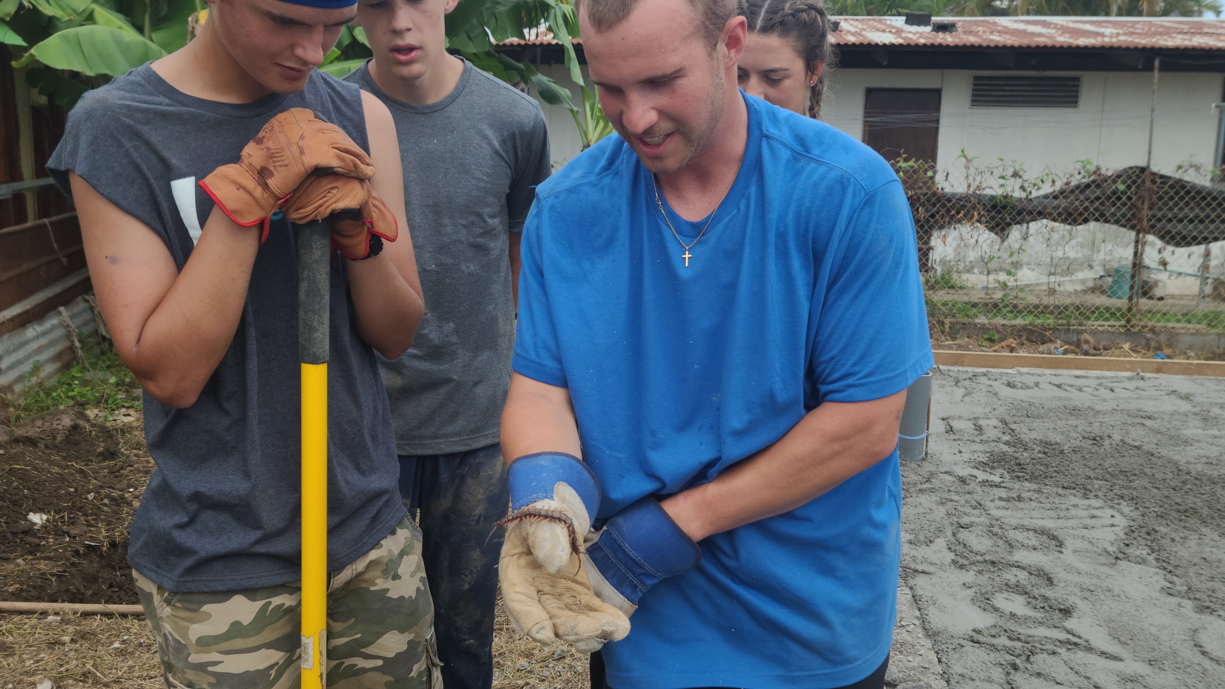 2022 Tahiti Taravao HXP - Day 9 (Pouring the Foundation, Playing with Poisonous Centipedes, Spray Painting Each Other, Digging a Bottomless Pit, Plage Vaiava (Vayava Beach), Another Epic Sunset, Learning a Tahitian Dance (Te Tiare Tahiti), Stingray)