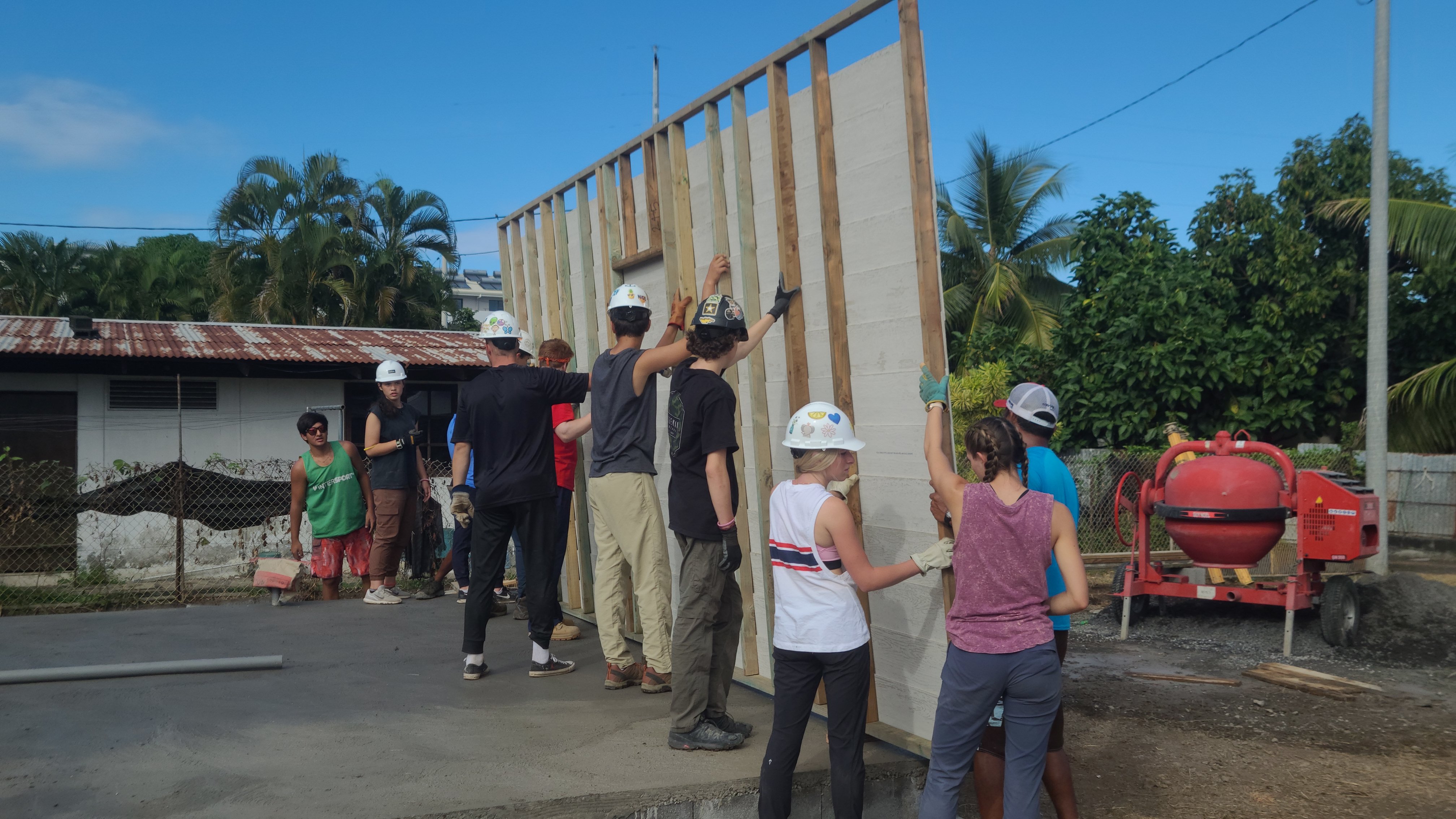 2022 Tahiti Taravao HXP - Day 10 (Banana Nutella Baguette Breakfast, Raising the Walls, Deeper Bottomless Pits for the Septic Tanks, Driver John, Wilson, Catching Crabs, Haka with ❤ Bishop Taylor ❤ & Papara Ward, Traditional Tahitian Dances)