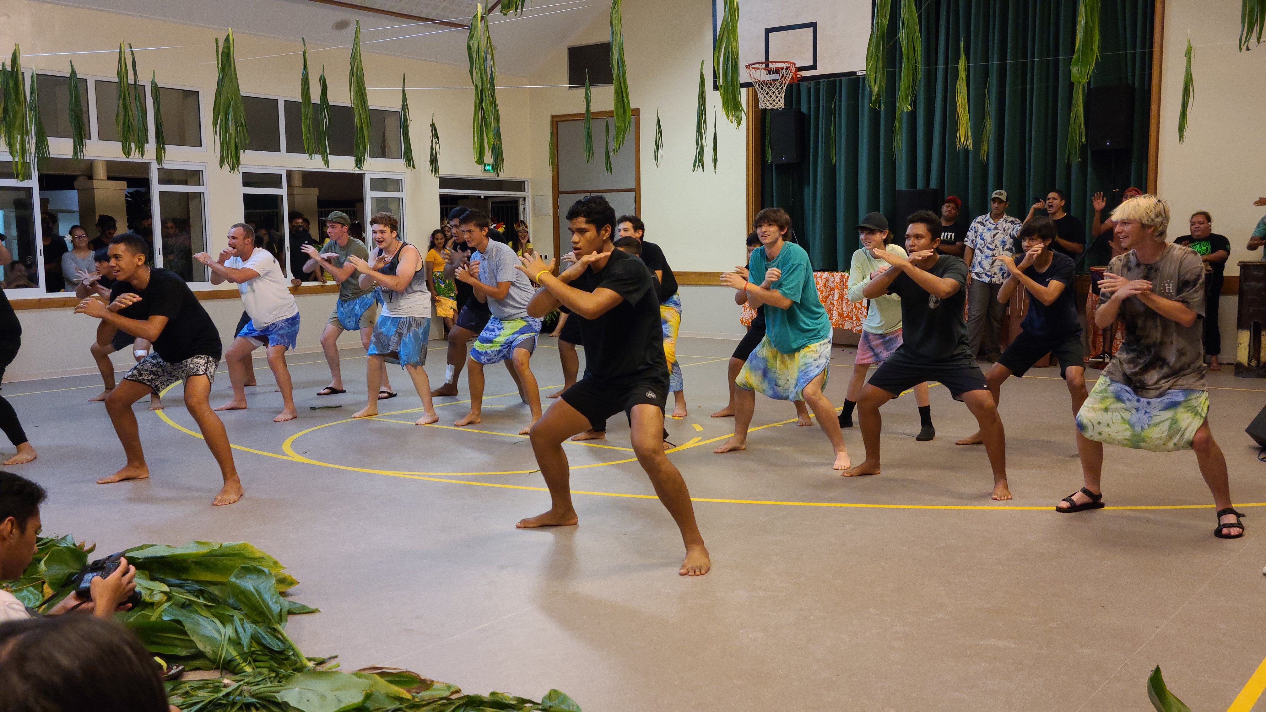 2022 Tahiti Taravao HXP - Day 10 (Banana Nutella Baguette Breakfast, Raising the Walls, Deeper Bottomless Pits for the Septic Tanks, Driver John, Wilson, Catching Crabs, Haka with ❤ Bishop Taylor ❤ & Papara Ward, Traditional Tahitian Dances)