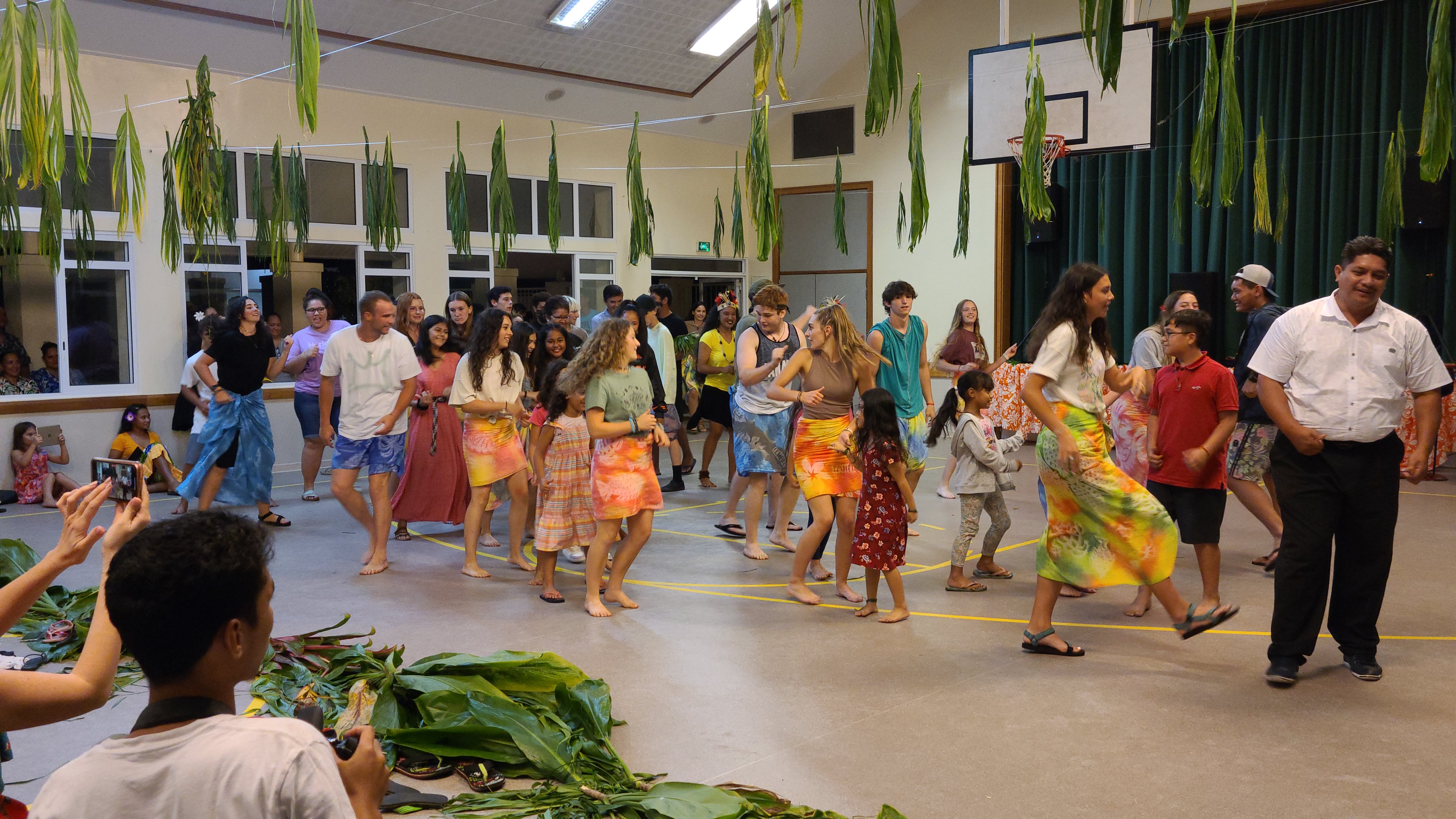 2022 Tahiti Taravao HXP - Day 10 (Banana Nutella Baguette Breakfast, Raising the Walls, Deeper Bottomless Pits for the Septic Tanks, Driver John, Wilson, Catching Crabs, Haka with ❤ Bishop Taylor ❤ & Papara Ward, Traditional Tahitian Dances)