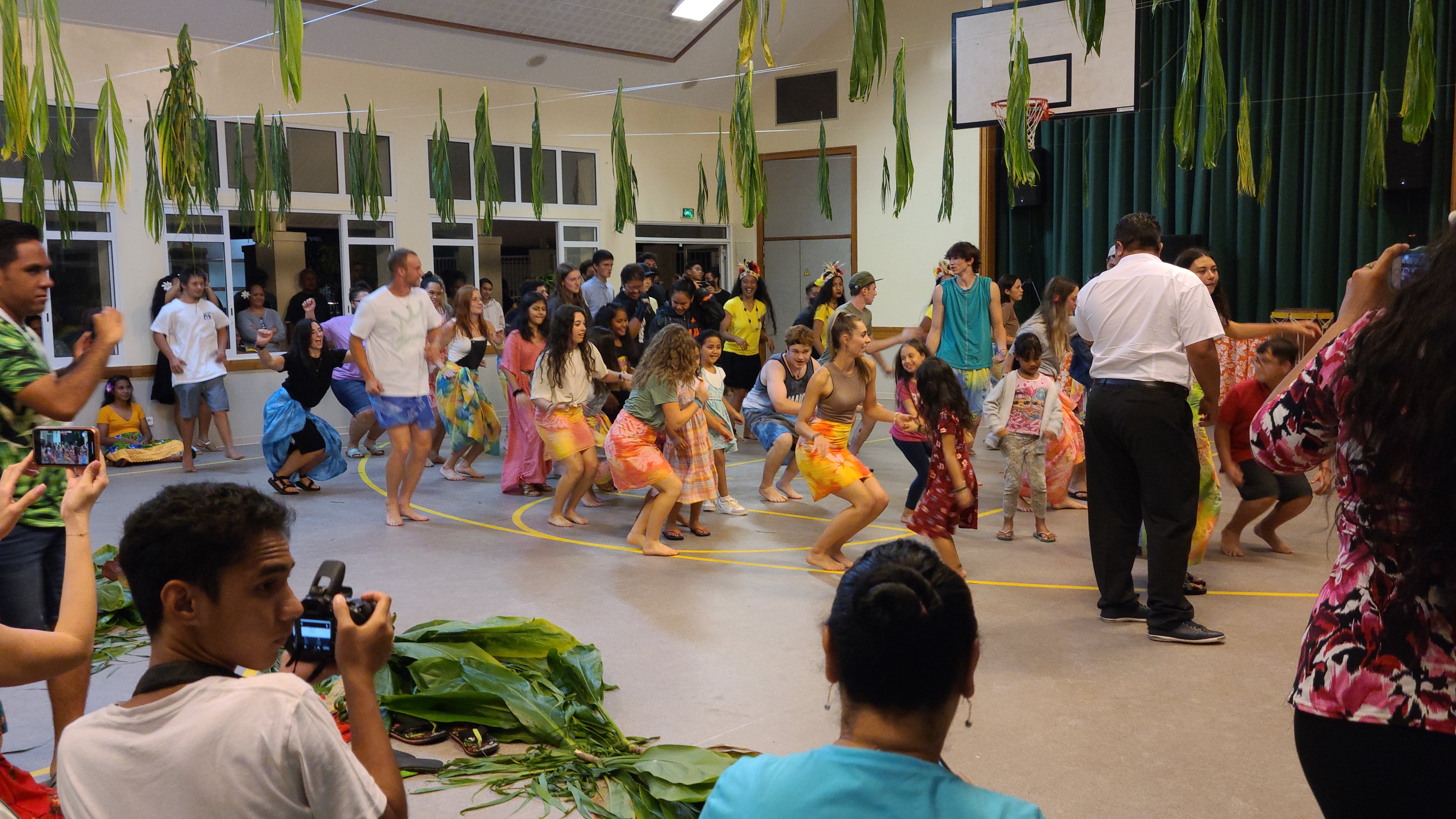 2022 Tahiti Taravao HXP - Day 10 (Banana Nutella Baguette Breakfast, Raising the Walls, Deeper Bottomless Pits for the Septic Tanks, Driver John, Wilson, Catching Crabs, Haka with ❤ Bishop Taylor ❤ & Papara Ward, Traditional Tahitian Dances)