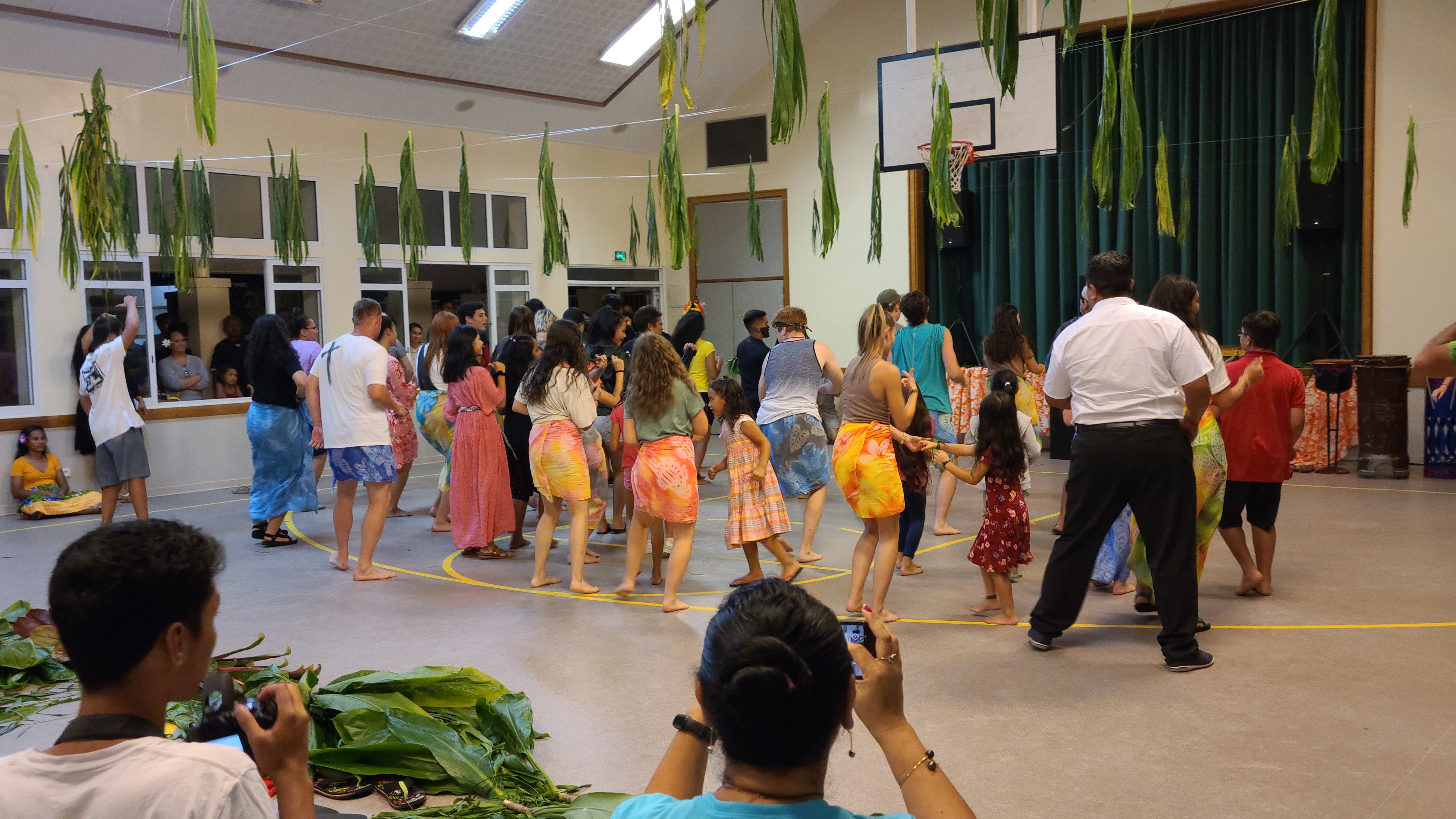 2022 Tahiti Taravao HXP - Day 10 (Banana Nutella Baguette Breakfast, Raising the Walls, Deeper Bottomless Pits for the Septic Tanks, Driver John, Wilson, Catching Crabs, Haka with ❤ Bishop Taylor ❤ & Papara Ward, Traditional Tahitian Dances)