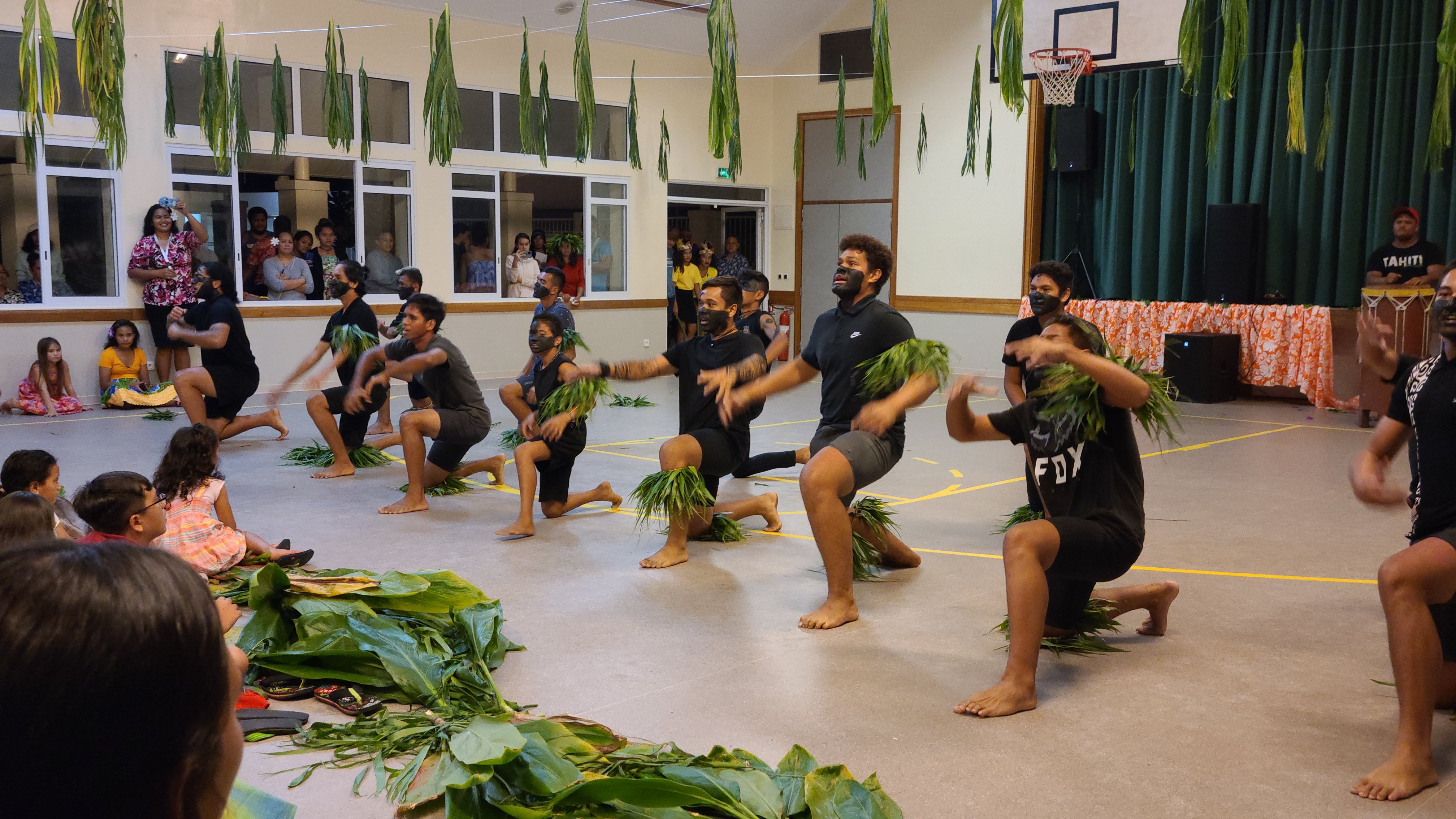 2022 Tahiti Taravao HXP - Day 10 (Banana Nutella Baguette Breakfast, Raising the Walls, Deeper Bottomless Pits for the Septic Tanks, Driver John, Wilson, Catching Crabs, Haka with ❤ Bishop Taylor ❤ & Papara Ward, Traditional Tahitian Dances)