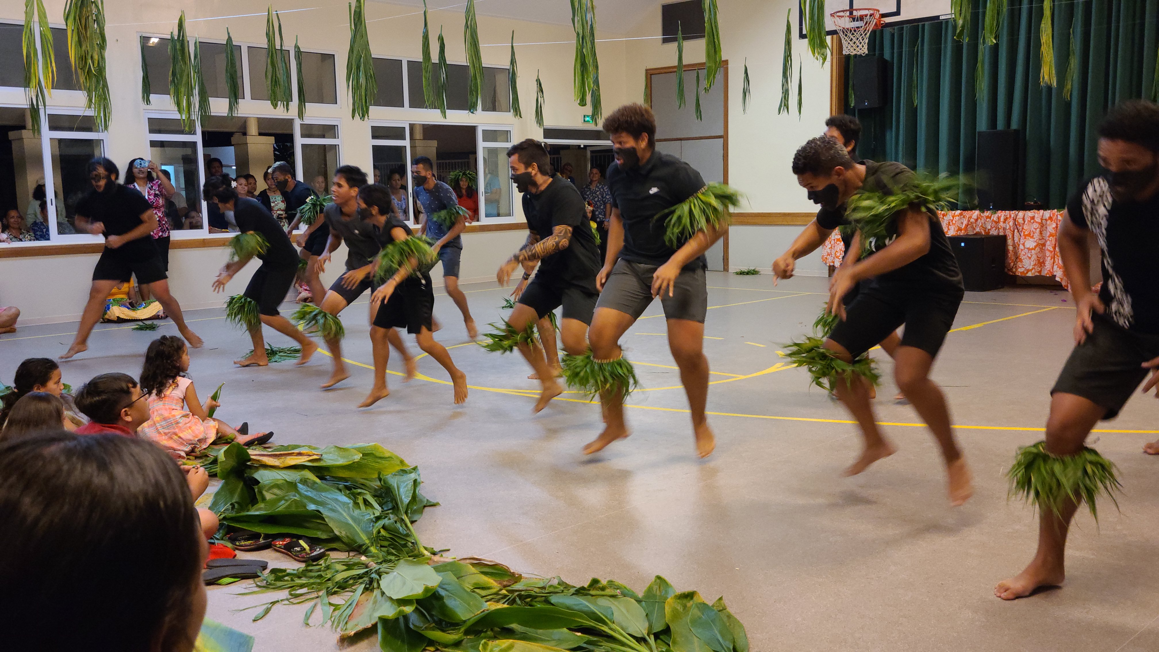 2022 Tahiti Taravao HXP - Day 10 (Banana Nutella Baguette Breakfast, Raising the Walls, Deeper Bottomless Pits for the Septic Tanks, Driver John, Wilson, Catching Crabs, Haka with ❤ Bishop Taylor ❤ & Papara Ward, Traditional Tahitian Dances)