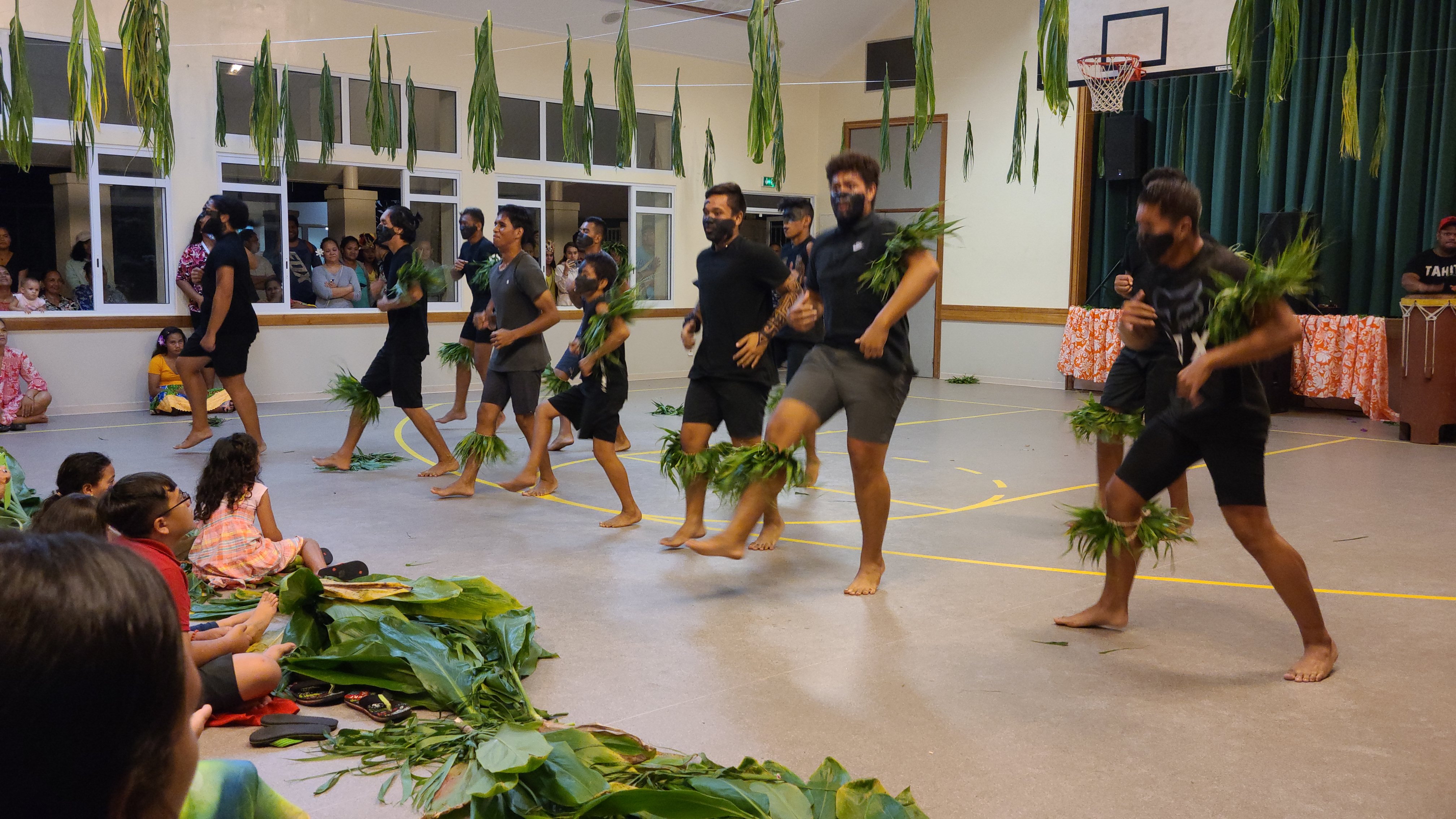 2022 Tahiti Taravao HXP - Day 10 (Banana Nutella Baguette Breakfast, Raising the Walls, Deeper Bottomless Pits for the Septic Tanks, Driver John, Wilson, Catching Crabs, Haka with ❤ Bishop Taylor ❤ & Papara Ward, Traditional Tahitian Dances)