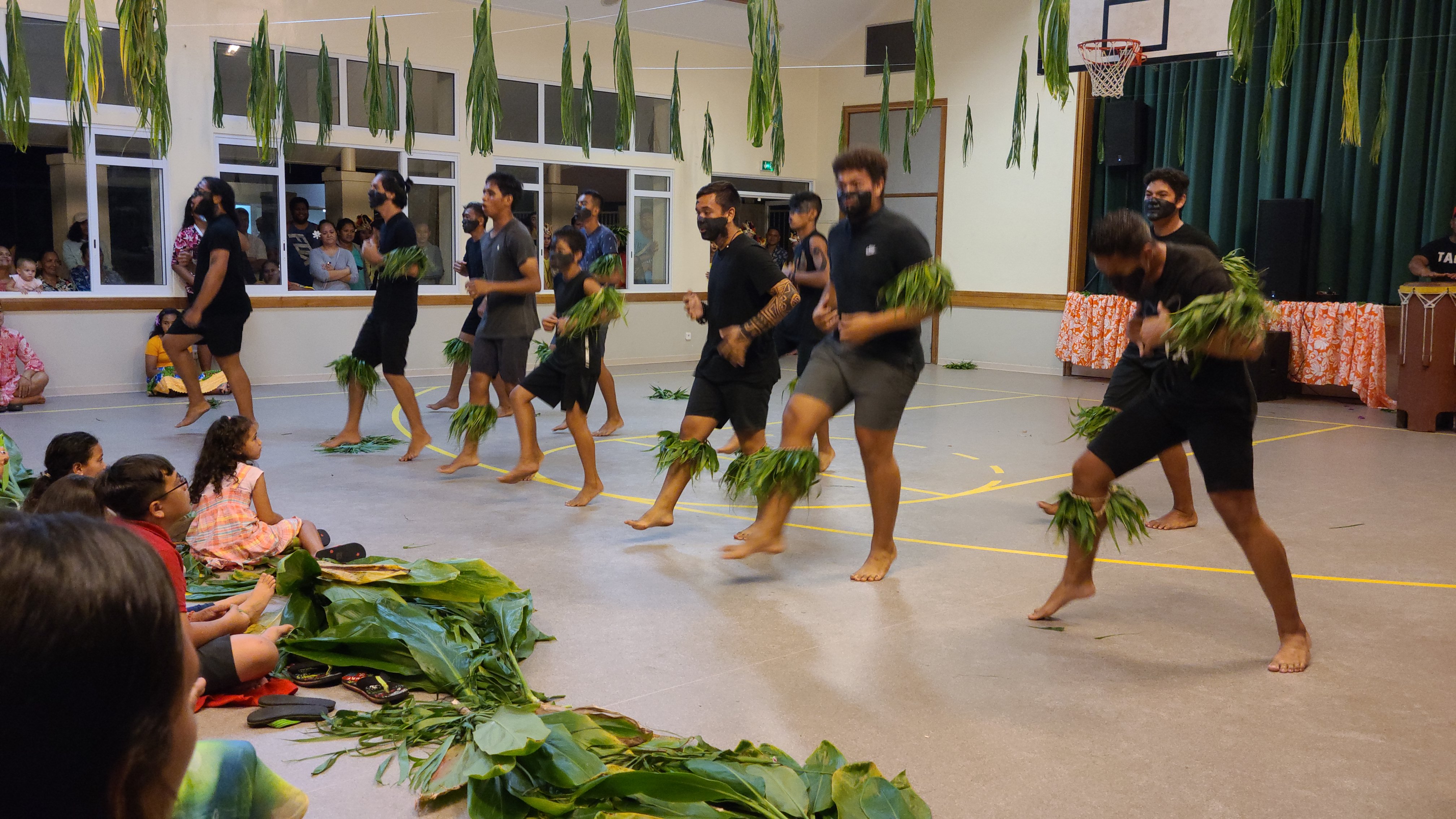 2022 Tahiti Taravao HXP - Day 10 (Banana Nutella Baguette Breakfast, Raising the Walls, Deeper Bottomless Pits for the Septic Tanks, Driver John, Wilson, Catching Crabs, Haka with ❤ Bishop Taylor ❤ & Papara Ward, Traditional Tahitian Dances)