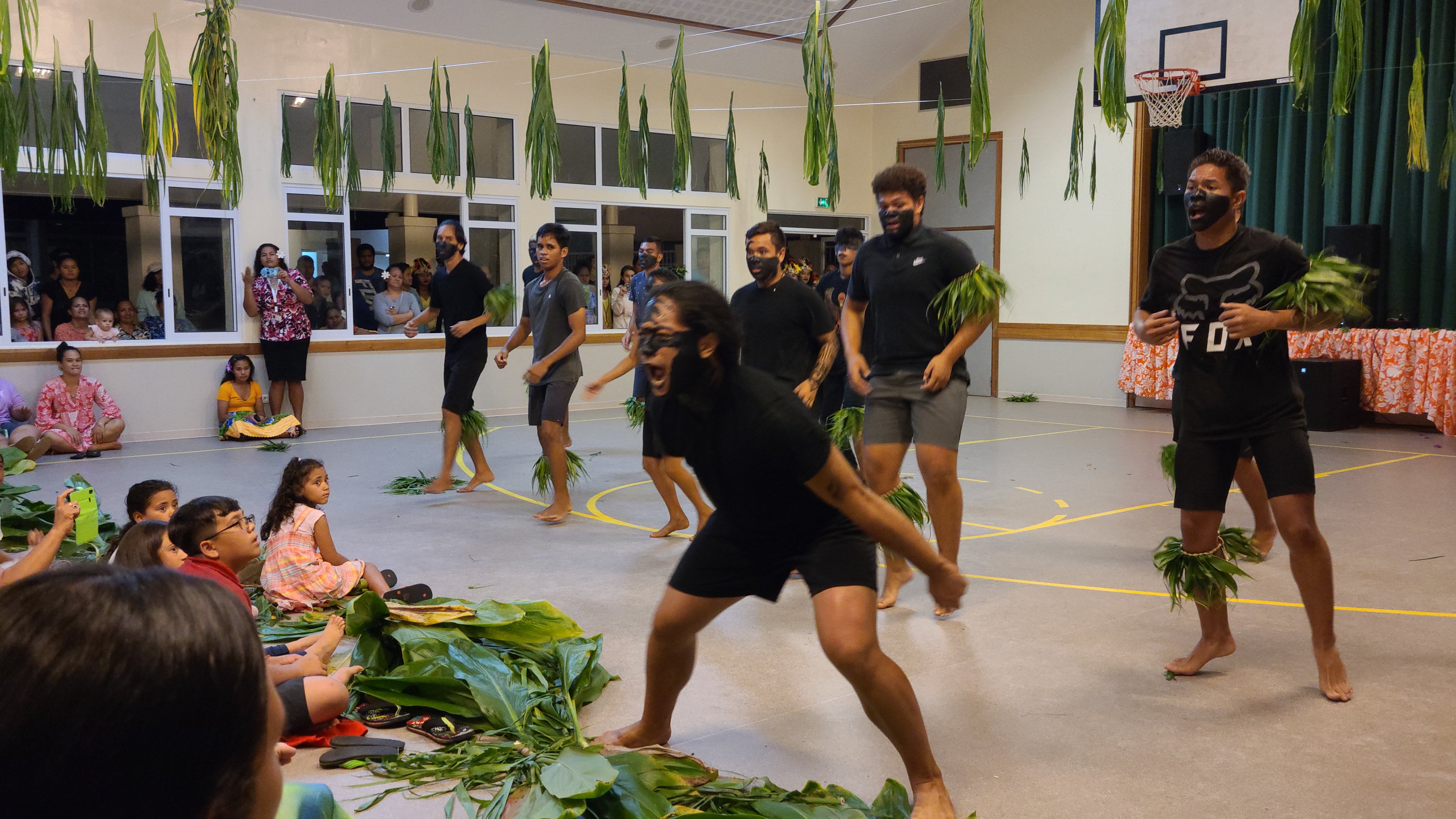 2022 Tahiti Taravao HXP - Day 10 (Banana Nutella Baguette Breakfast, Raising the Walls, Deeper Bottomless Pits for the Septic Tanks, Driver John, Wilson, Catching Crabs, Haka with ❤ Bishop Taylor ❤ & Papara Ward, Traditional Tahitian Dances)